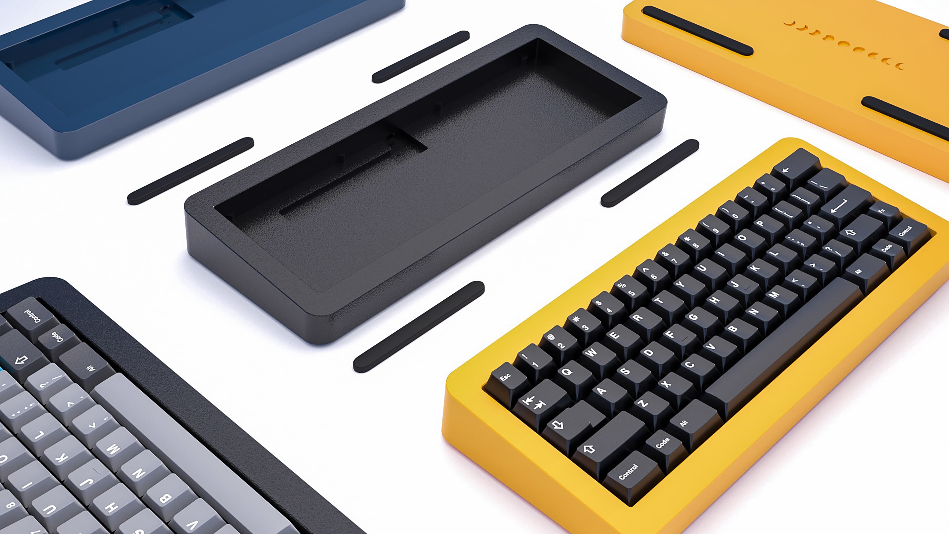 Moonphase 60 - A case for popular O-ring mount keyboards - GB is over image 4