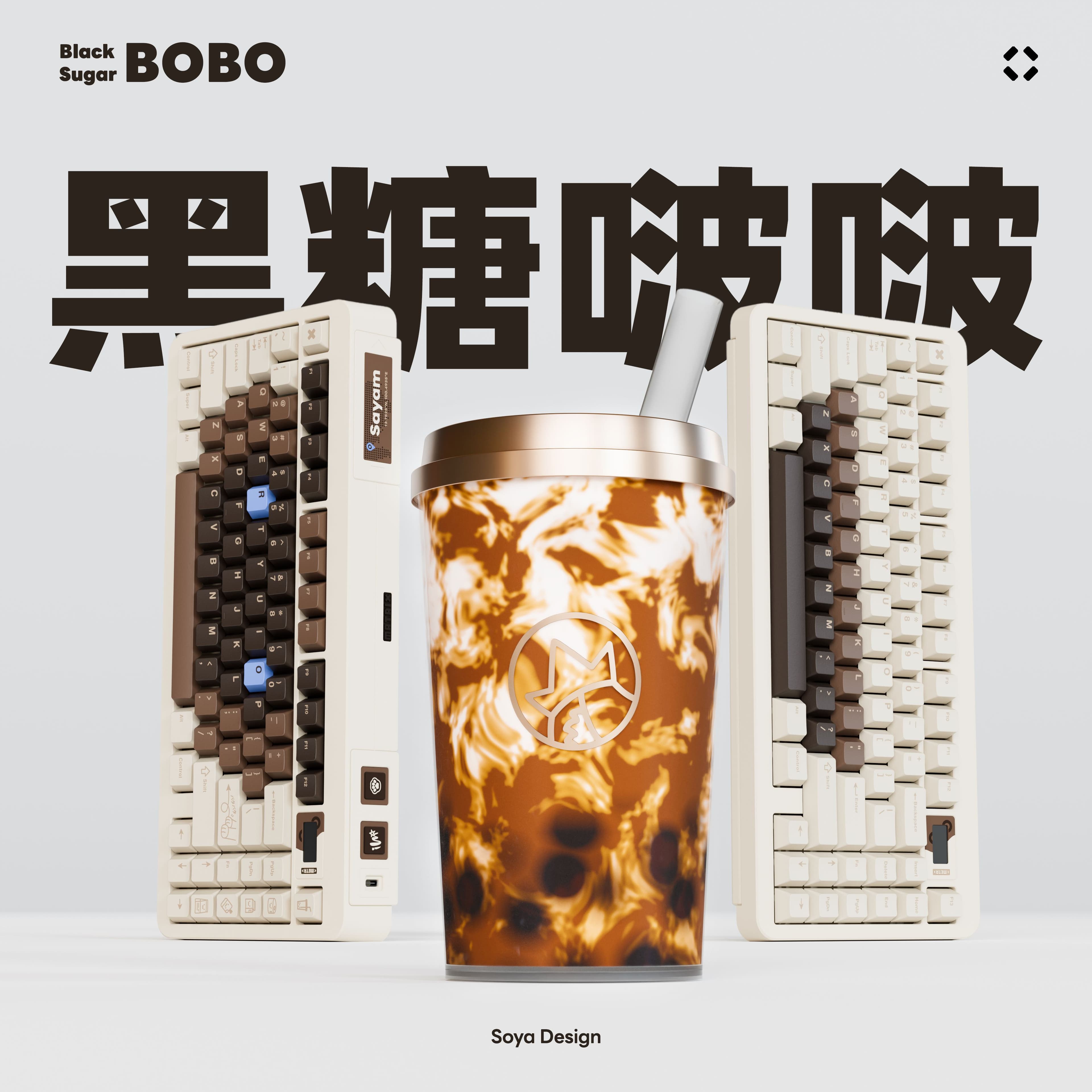 TUTKEYS Black Sugar Bobo Keycaps image 34