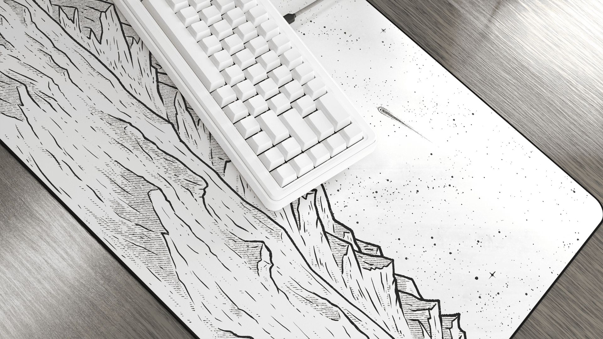 "A Martian View" Deskmat Collection | Extras In Stock image 10