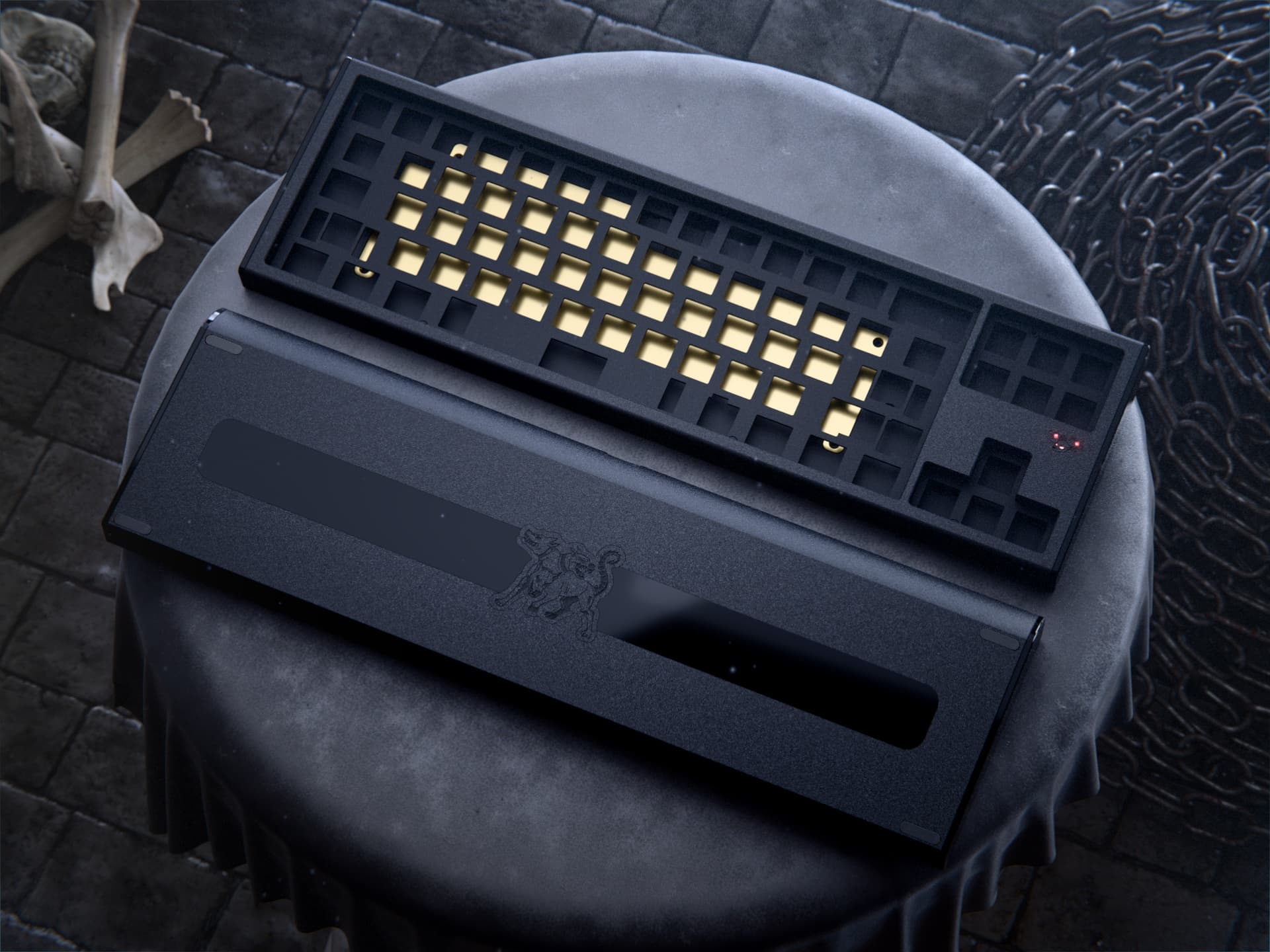 Cerberus FRL TKL Keyboard - With Glowing Eyes! image 29