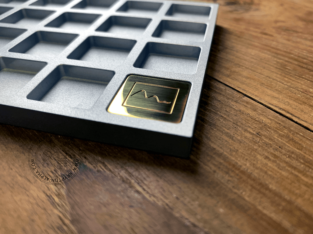 [Pre-Order] Krypton Alpha T19A Artisan Tray. Aluminium & Cerakote™ with Badge image 11