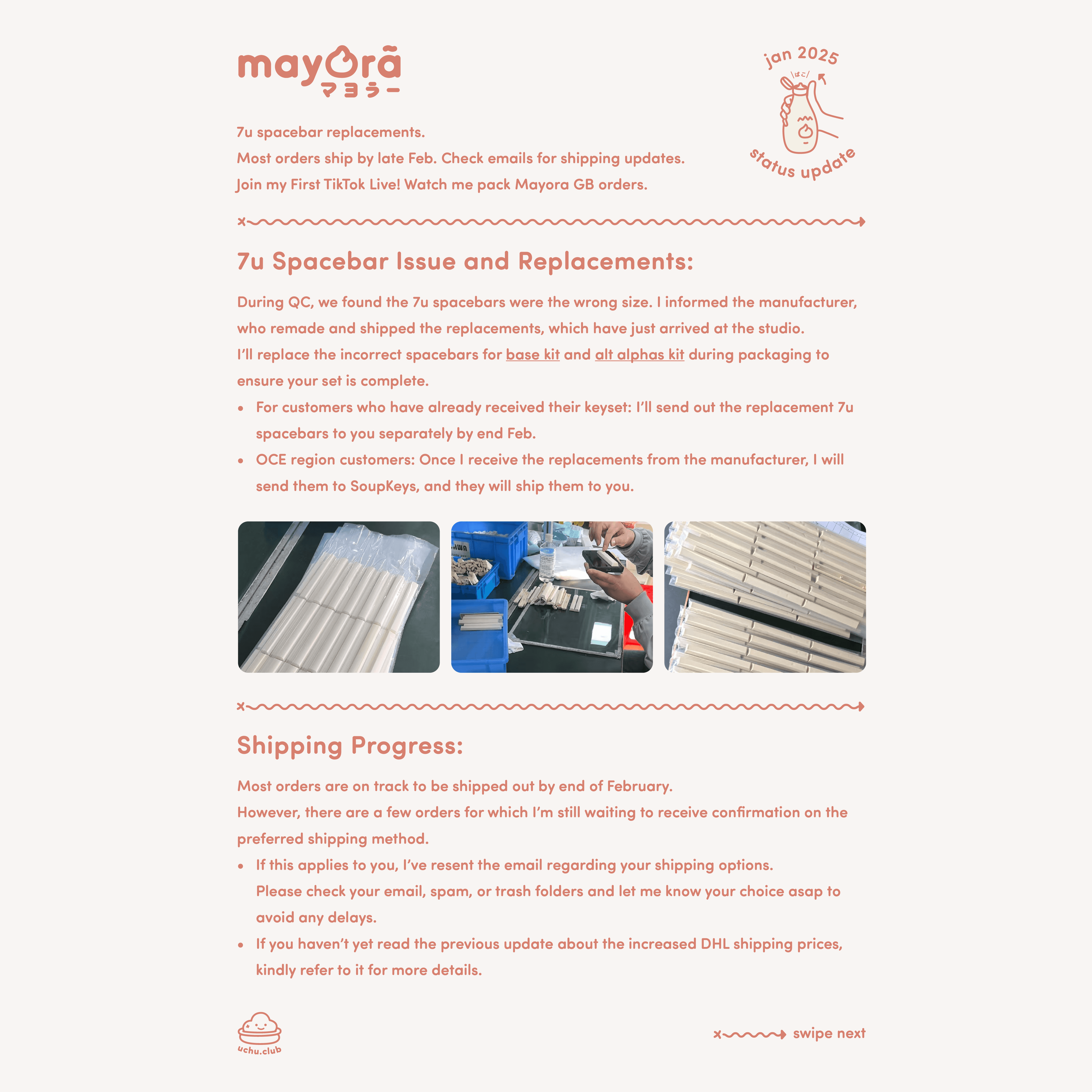 DSA Mayora マヨラー | INSTOCK | Deskmats, Plushies, Screw Tray, Bag image 53