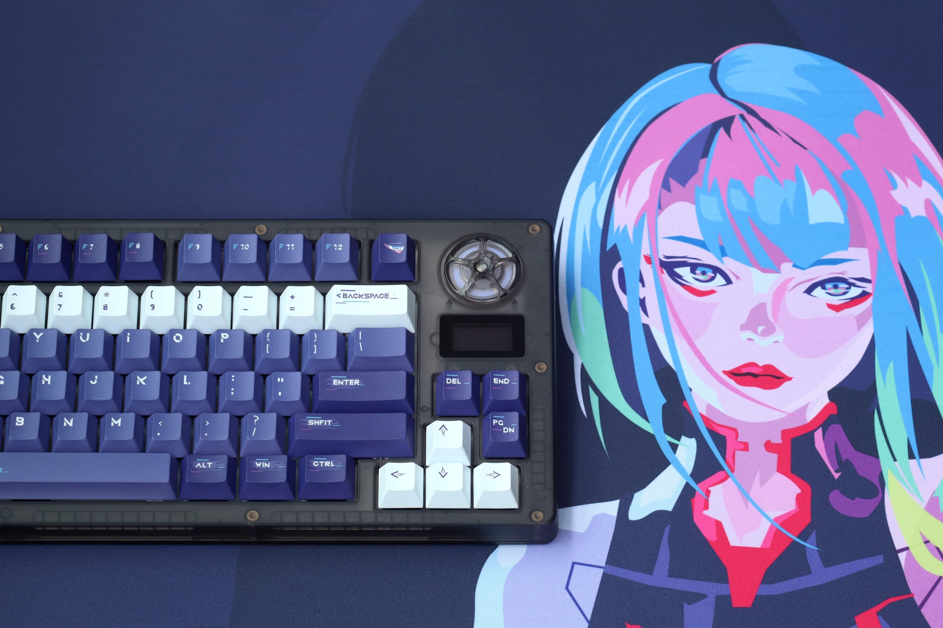CreateKeebs Net Runner -cyberpunk style image 2