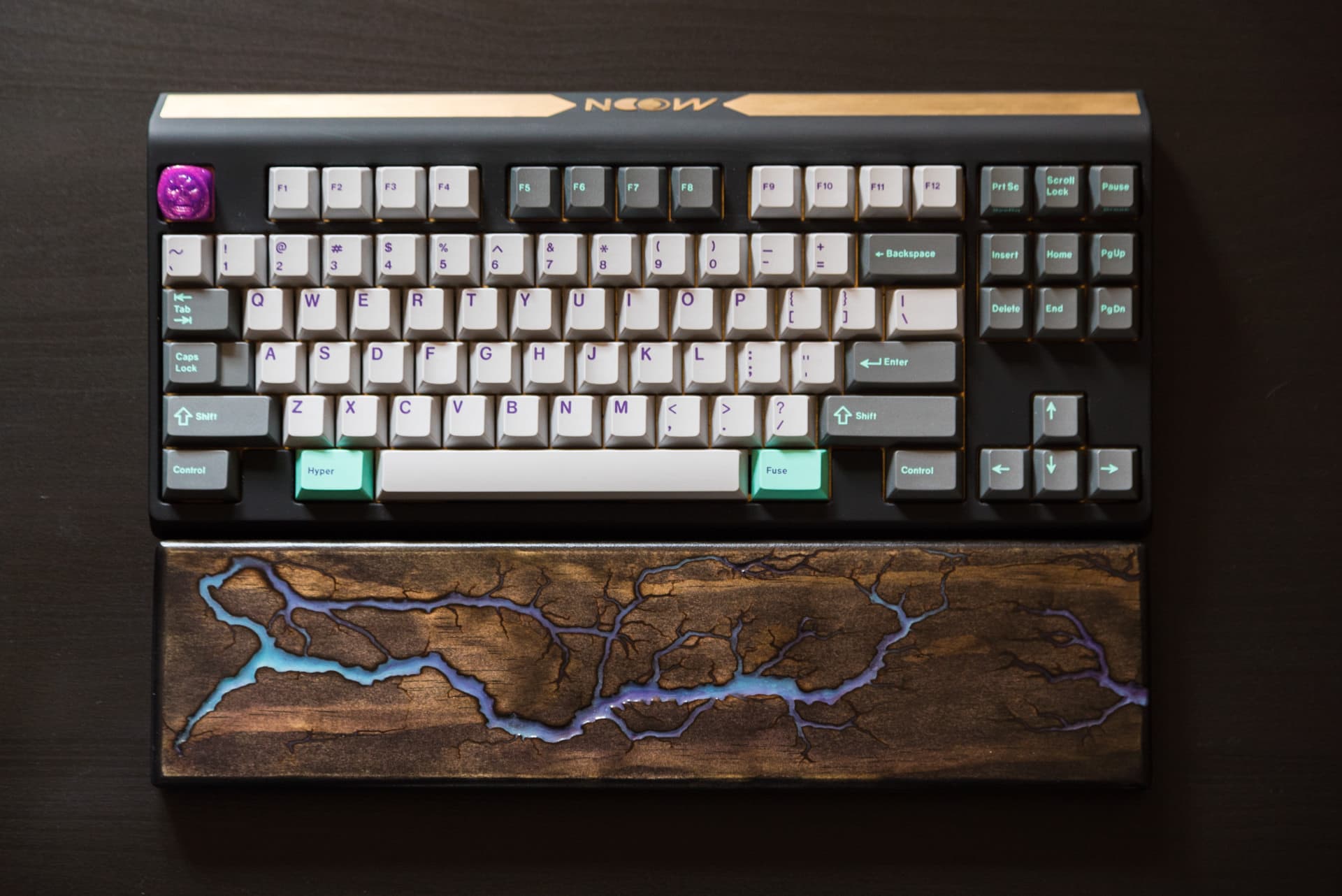 Captured Lightning Wrist Rests by Angry Nimbus (Closed)