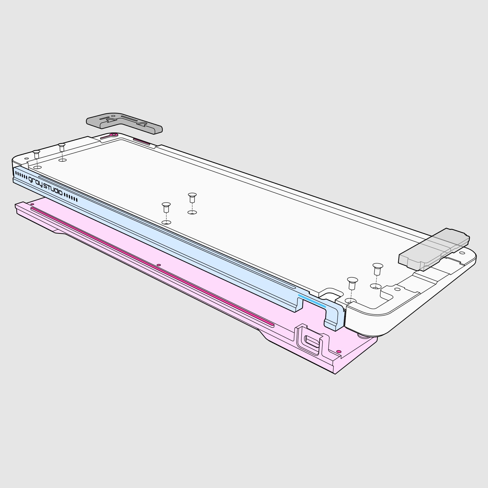 Space65 - CyberVoyager | 65% Custom Keyboard (completed) image 7