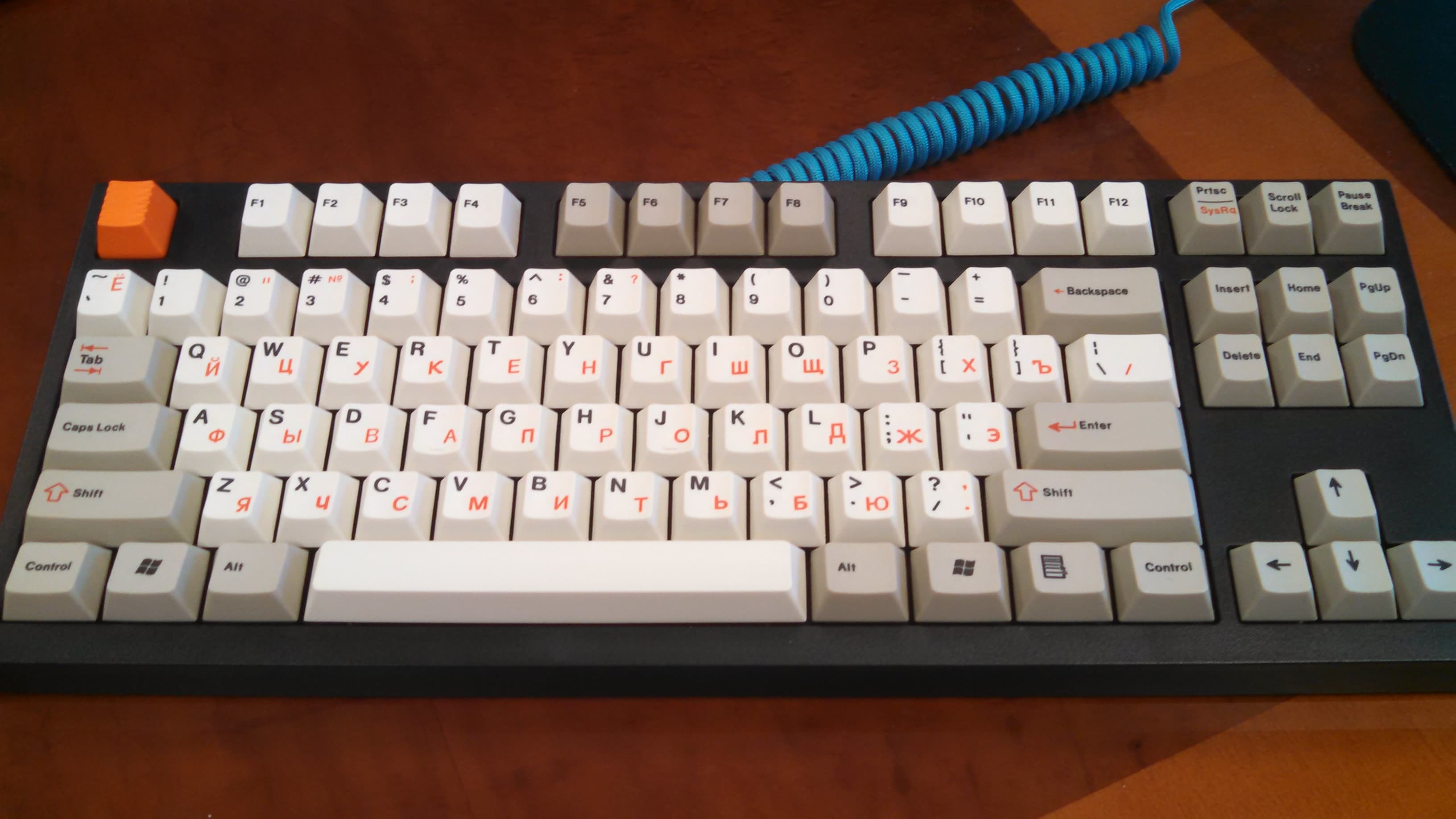 RAMA WAVE ANODIZED SPACE GREY CNC KEYCAP (SHIPPING) image 14