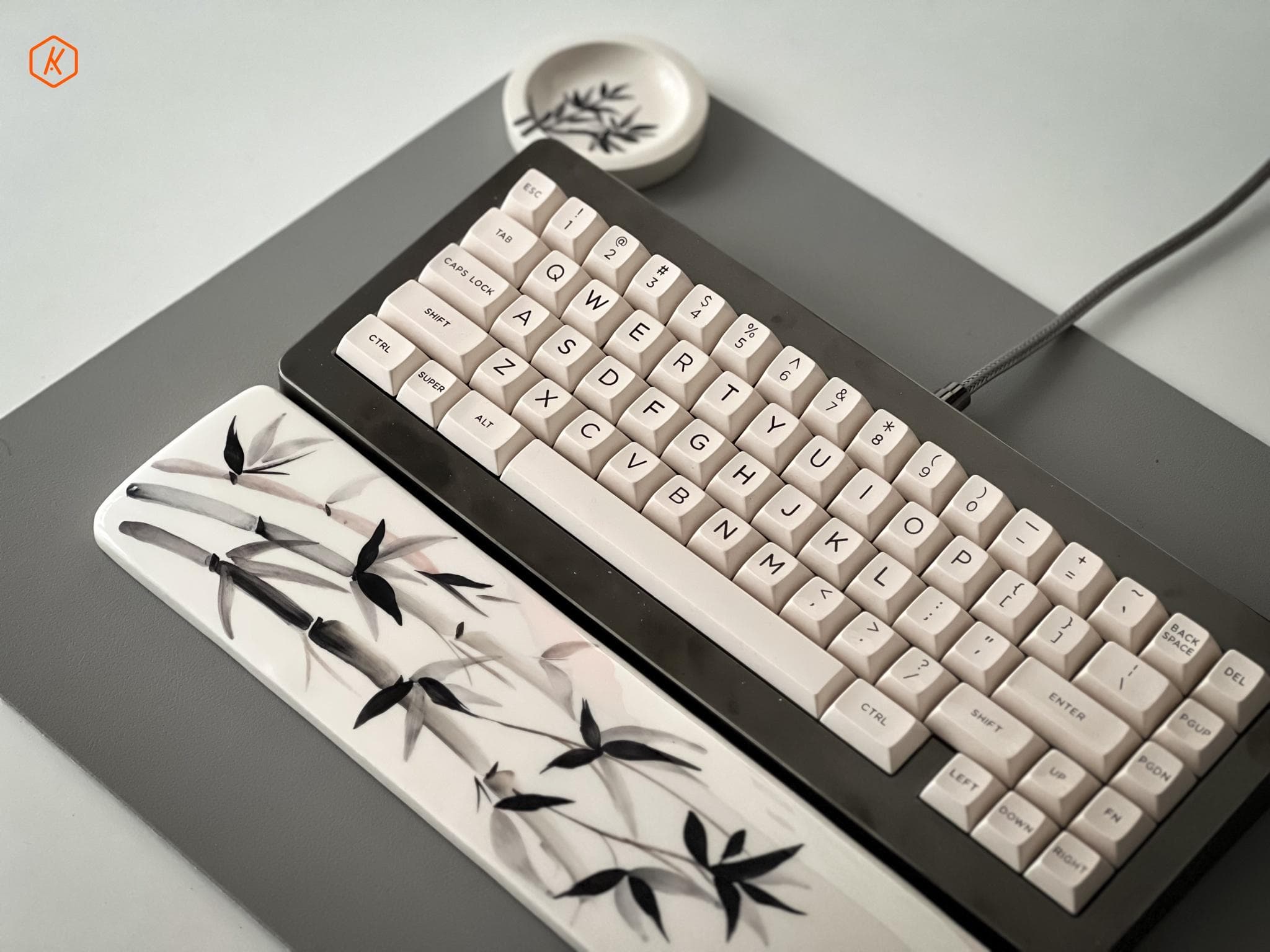 [InStock] Kerasart Ceramic Wristpad&Tray - Sumi/founder Edition - Made in Italy image 13