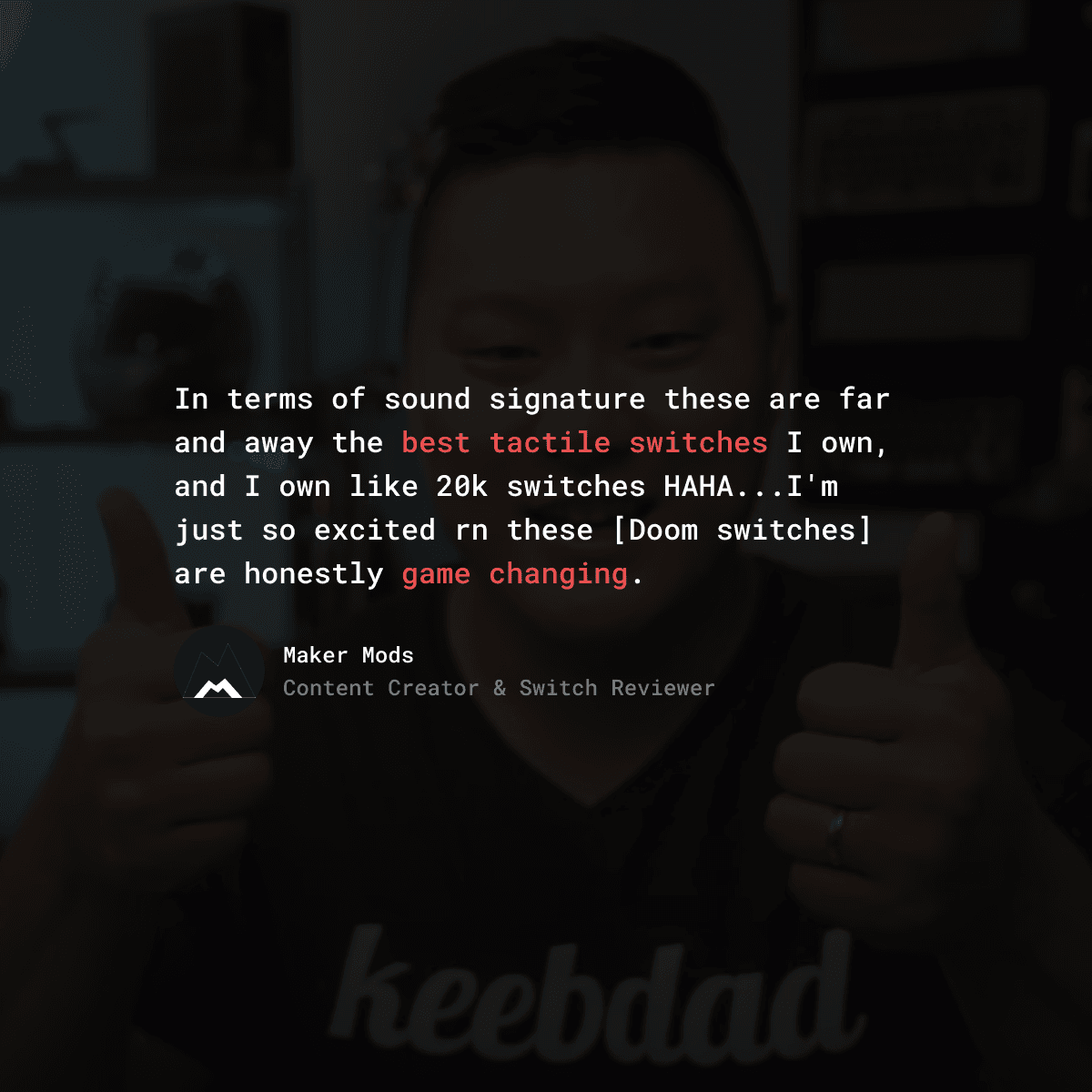 [Preorder] Doom switches | New Sound Test Video image 2