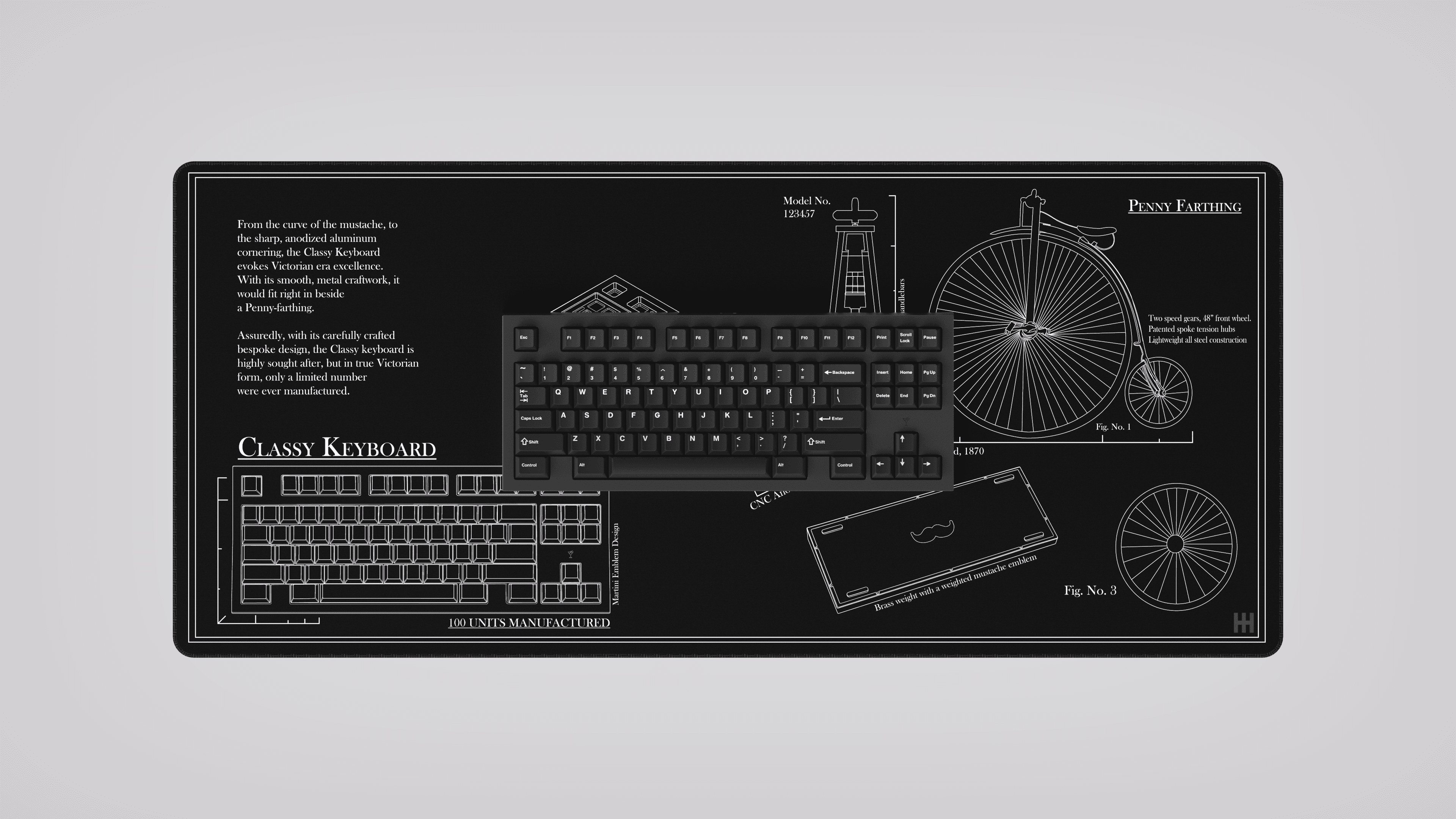 Classy Deskmat Collection by LastPadawan in collaboration with Masterworks image 6