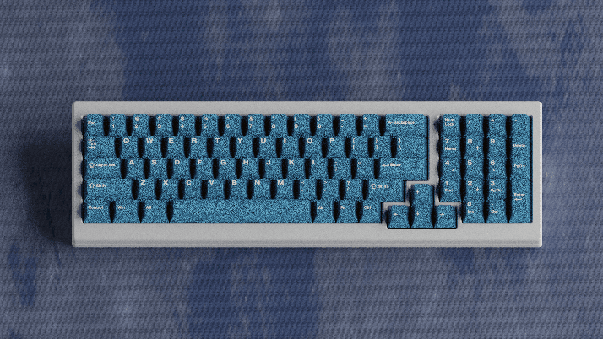 Awekeys Moon Landing - Stonelike Metal Keycap Set - Sound Test Updated image 14