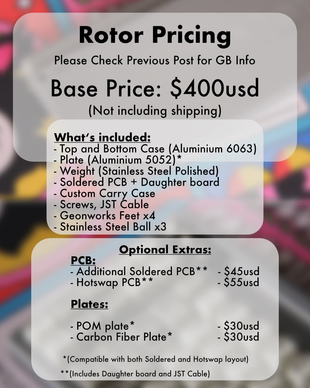 Rotor | Instock Extras Sale, Sunday 19th 12AM KST image 2