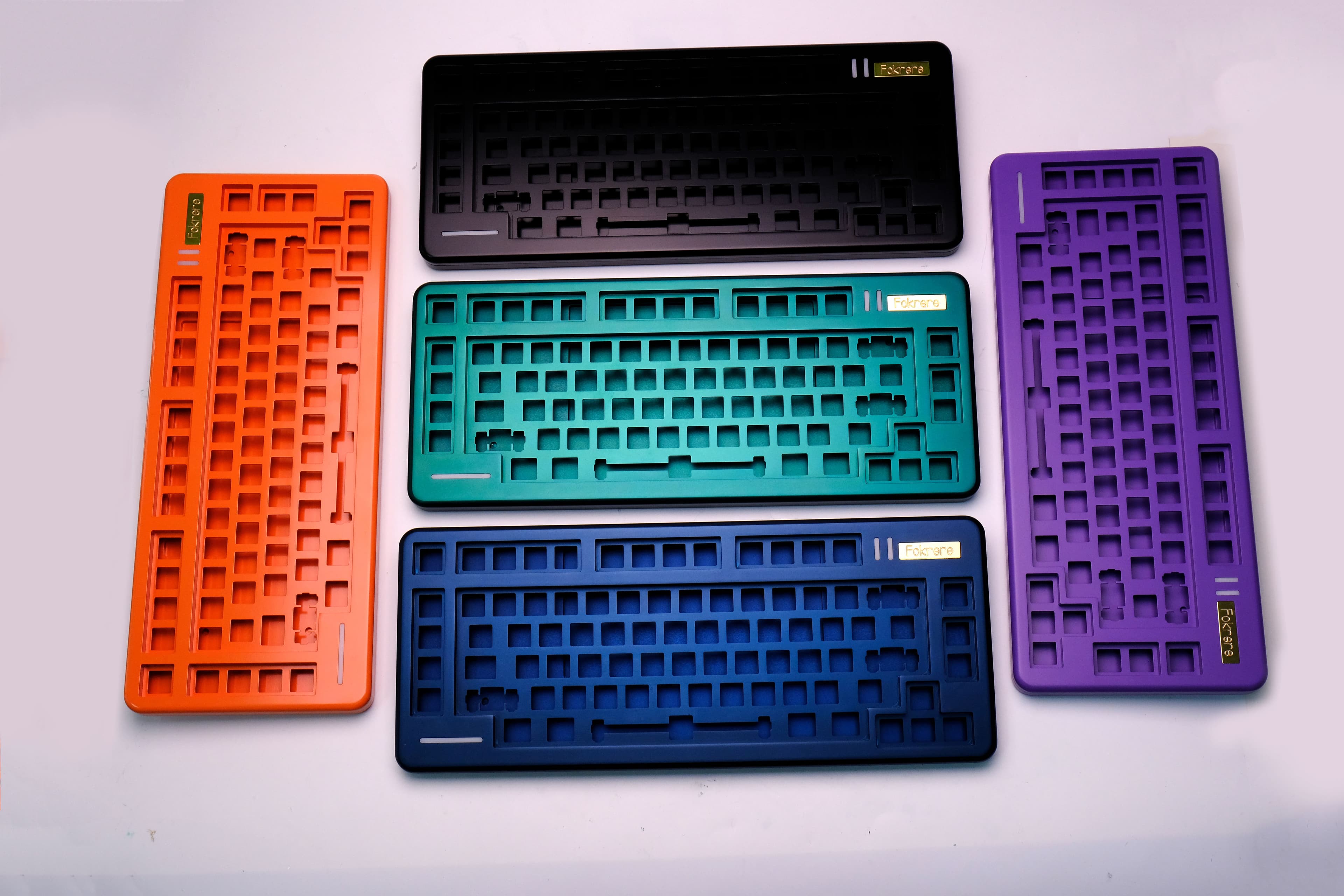 Limited stock-Fokrere 82 Pearl White keyboard kit image 6