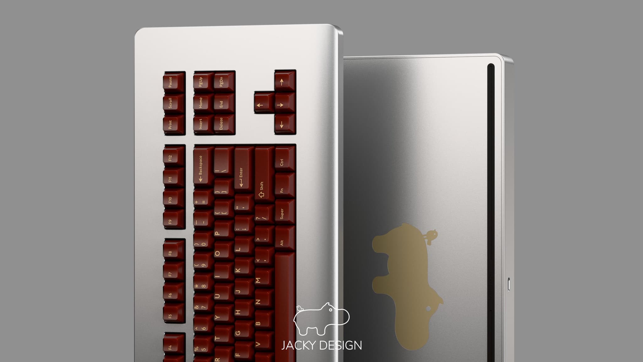 Hippo - Dual mount tkl custom keyboard (GB END) image 4