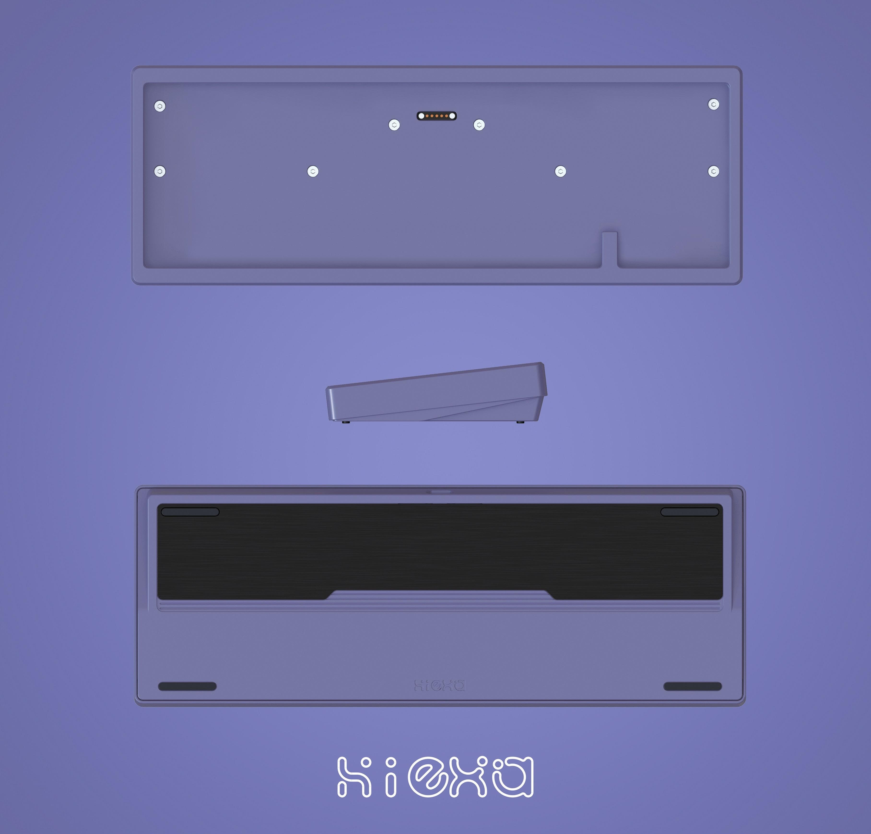 Hiexa V65-Ball Catch Magnetic Connector Tri-mode Full CNC Custom Keyboard image 3
