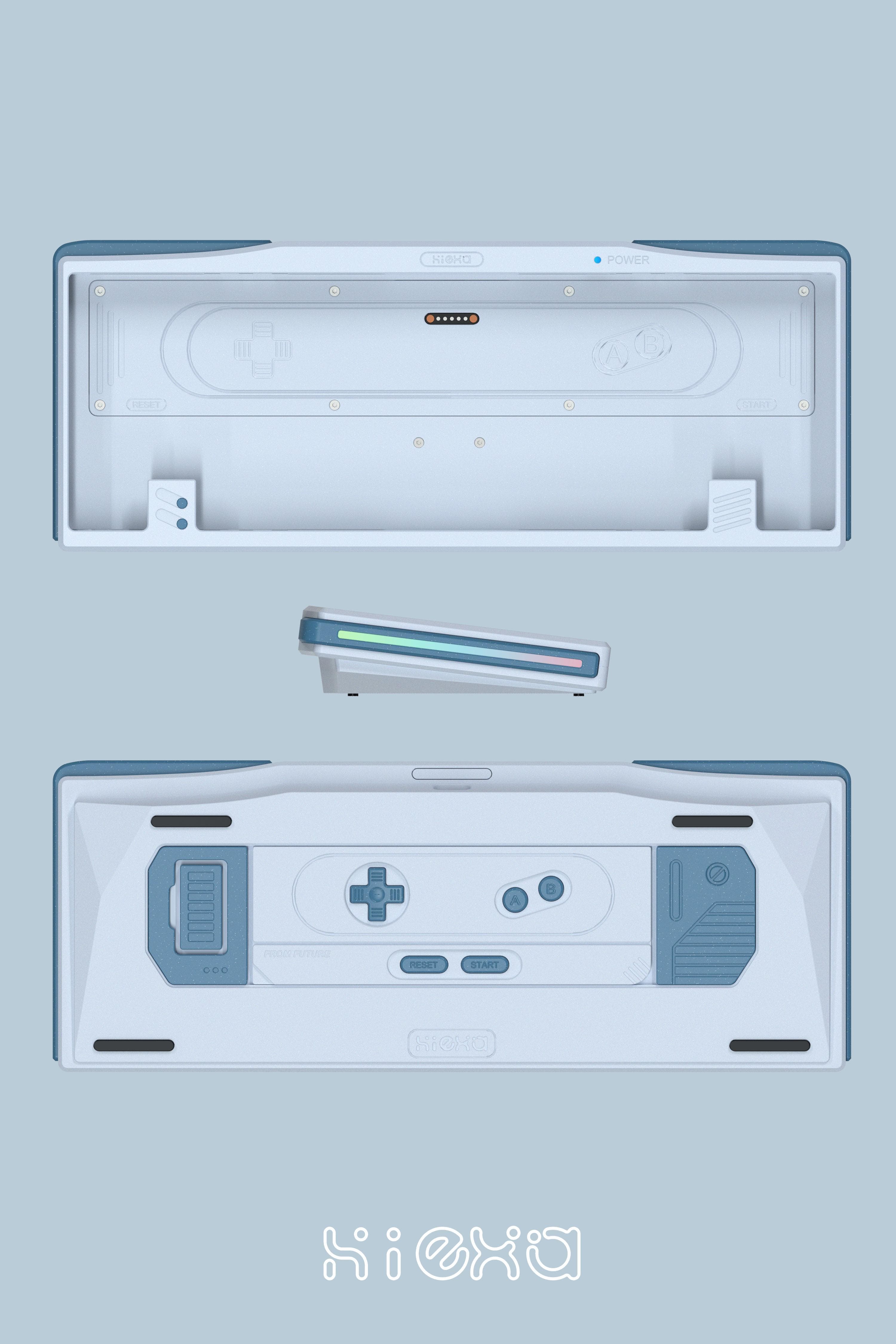Hiexa G Series-G60 New Mounting, One Button Quick Disassembly Keyboard image 15