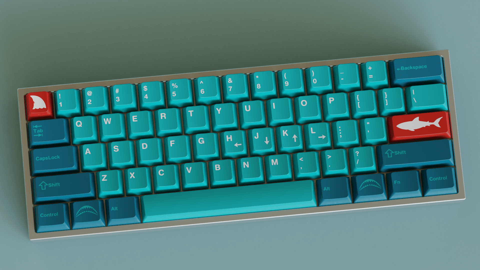 GMK Shark Bait - SHIPPED image 7