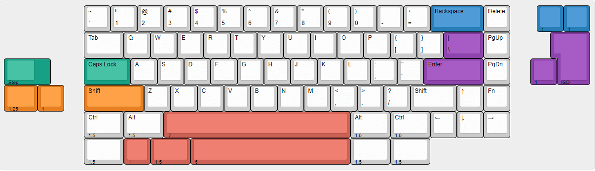 The Wolf King - Plateless 65% with 6U Bottom Support image 2