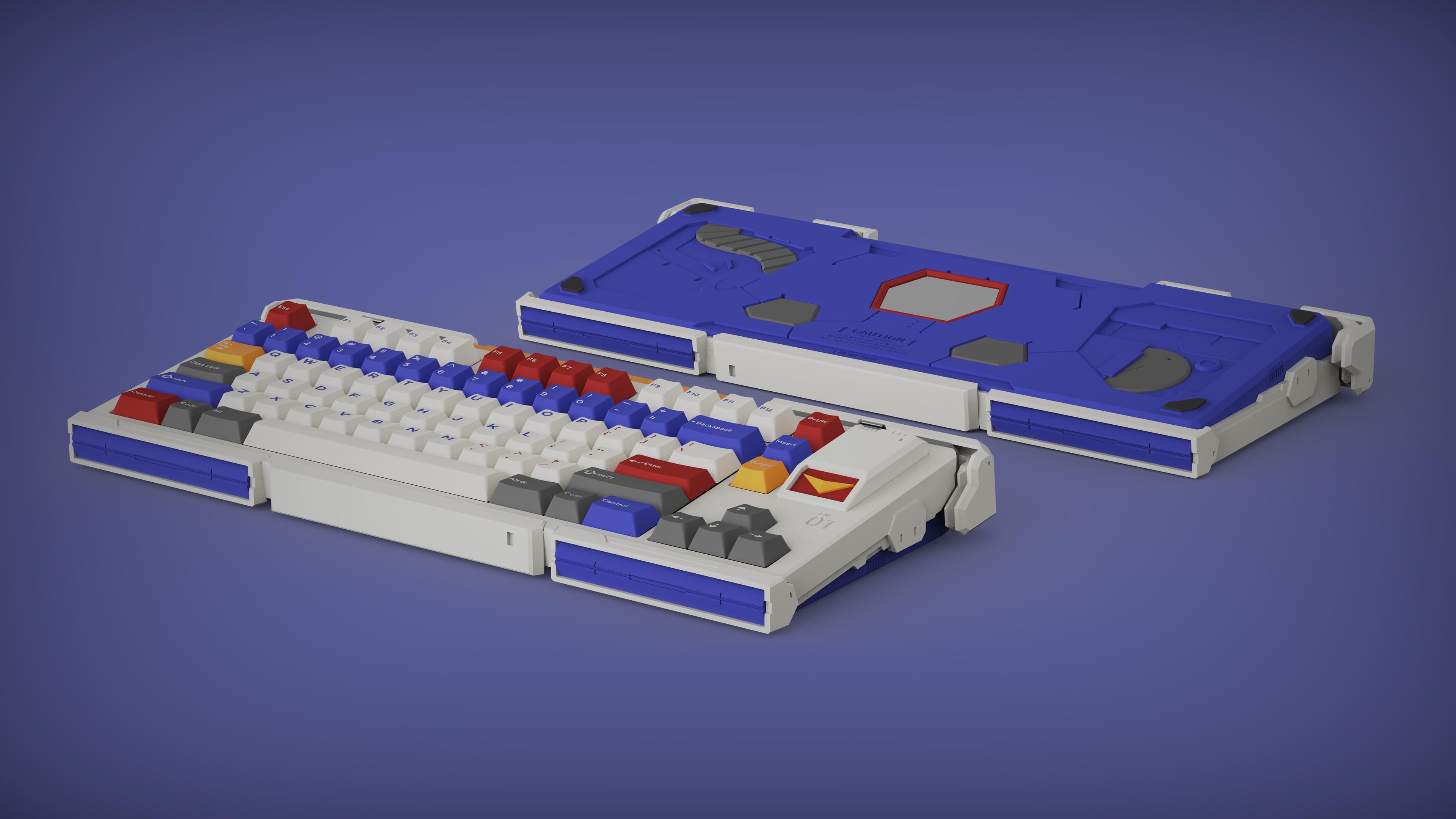 【GB】EM-01 80% Mecha-Themed Keyboard 丨 Nov 28th - Dec 28th image 14