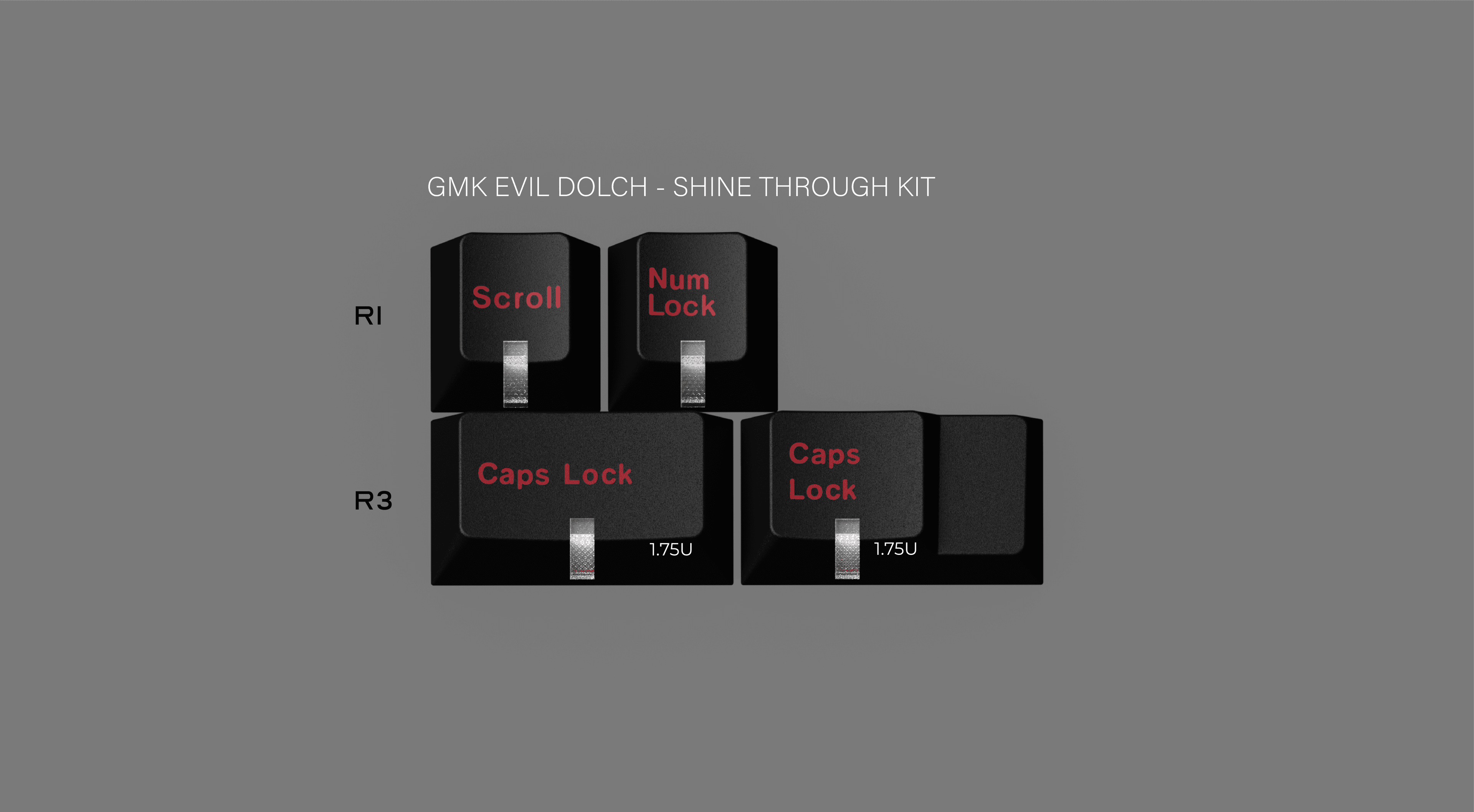 GMK Evil Dolch - The Split / 60% BASE KIT STARTS AT 39USD image 11