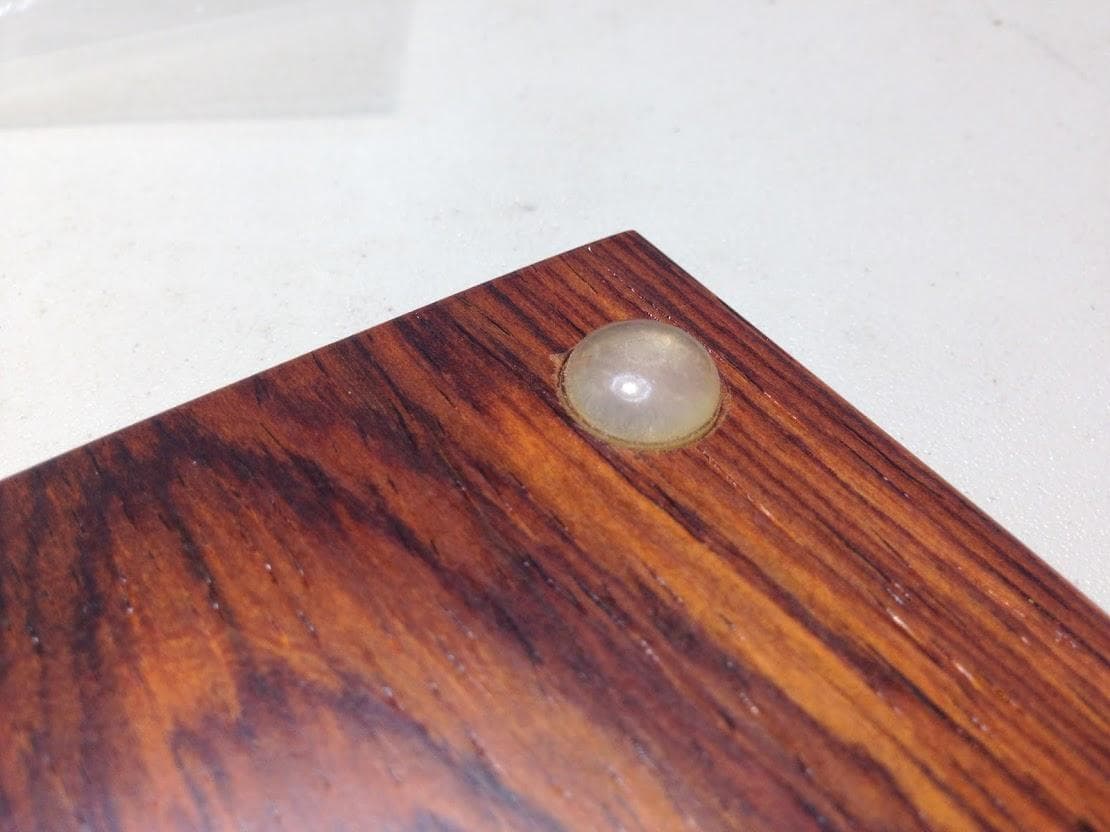 Handcrafted "Sunken" Honduran Mahogany Wristrests (COMPLETED) image 7