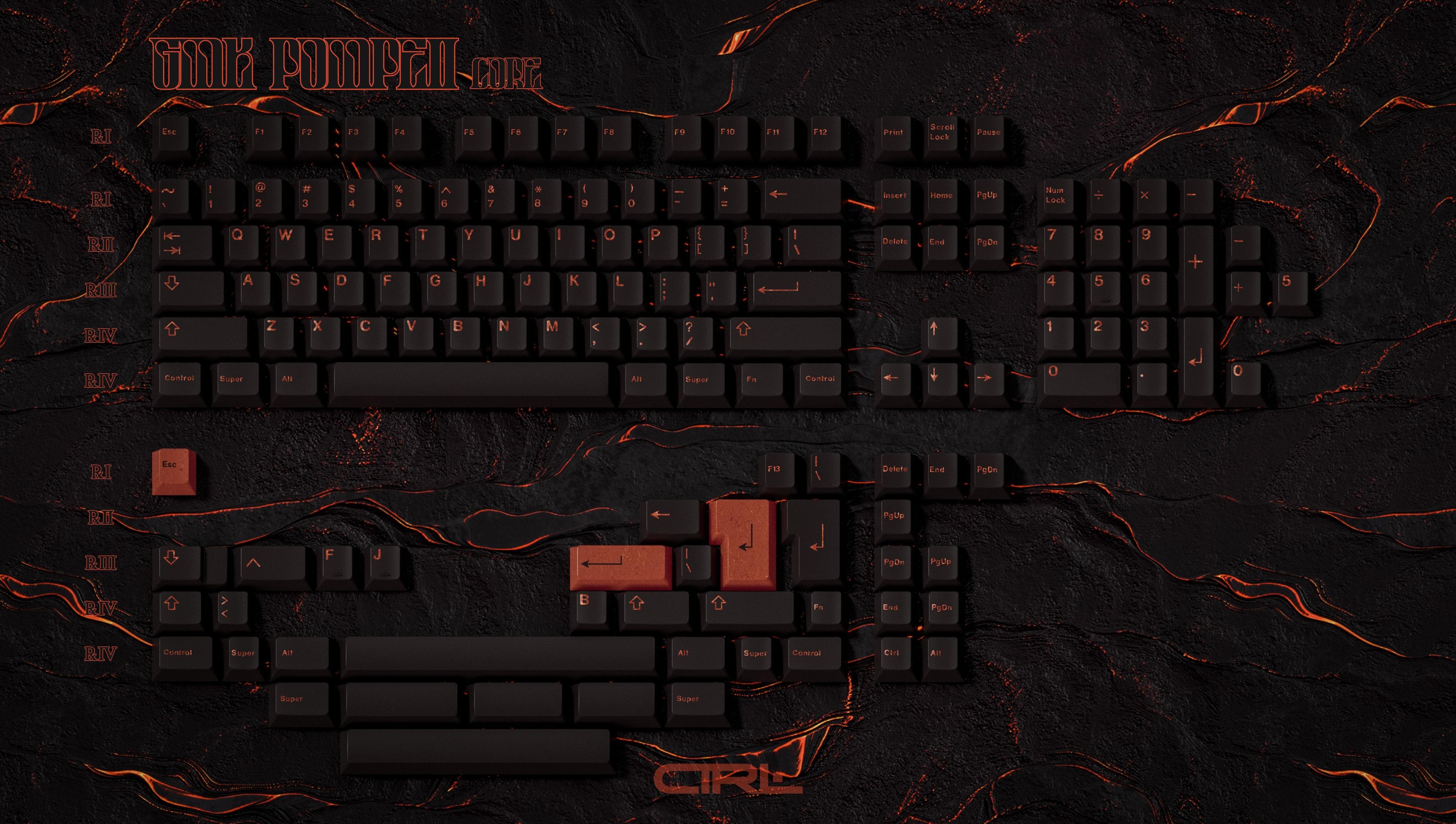 GMK CYL POMPEII/ 11/11 PRICING AND METAL ARTISAN image 5