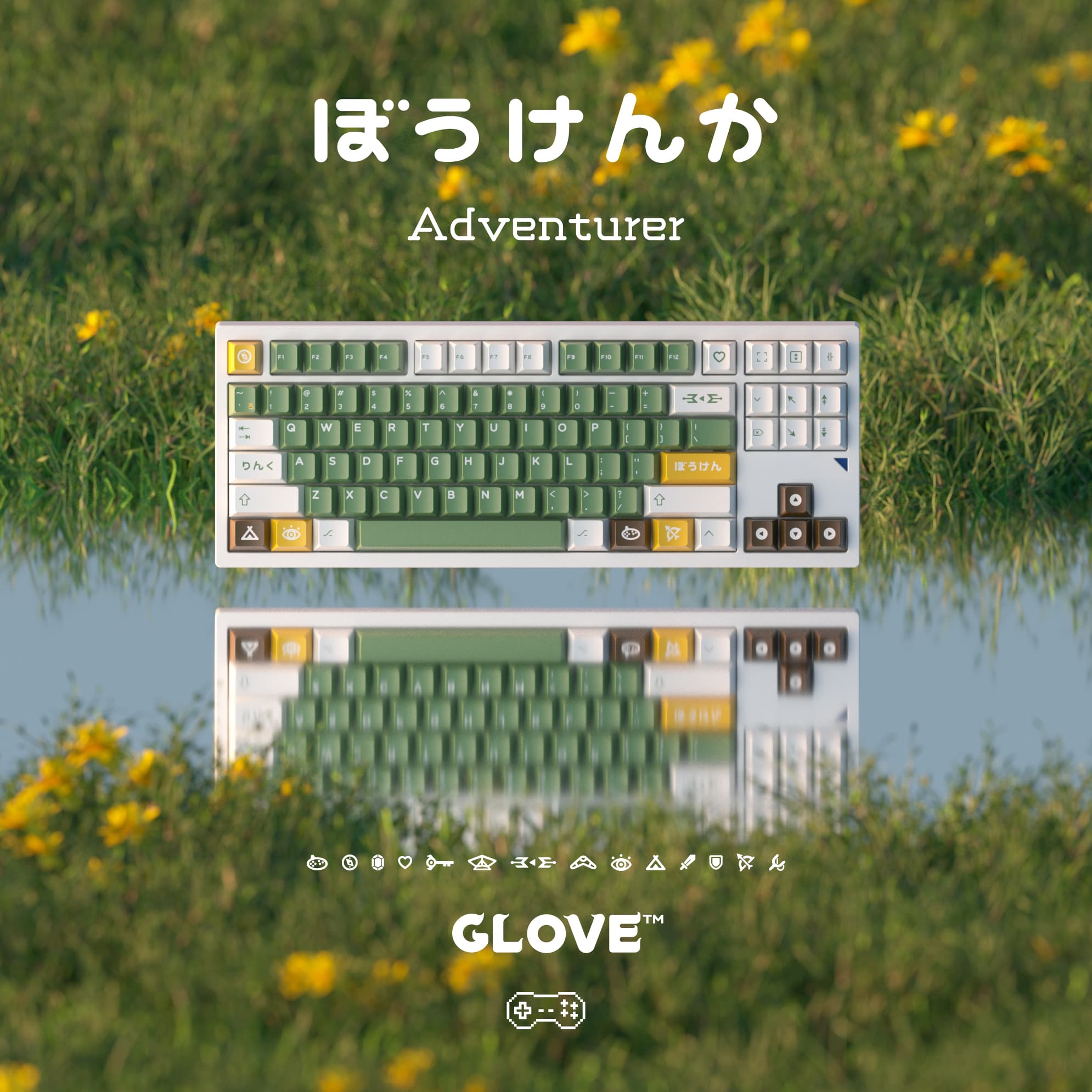 Domikey Adventurer keycaps