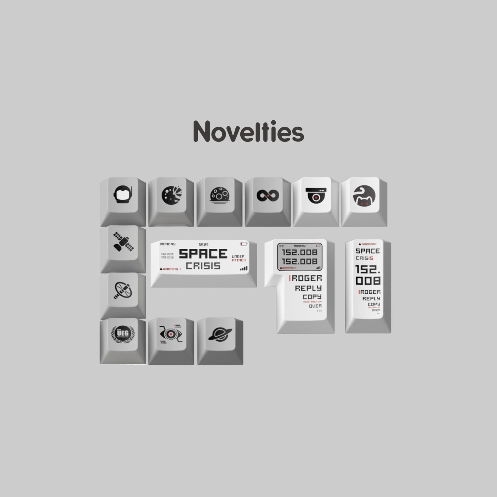 Space Crisis PBT Cherry Keycaps Set | May.19 - June.09 - GB live! image 5