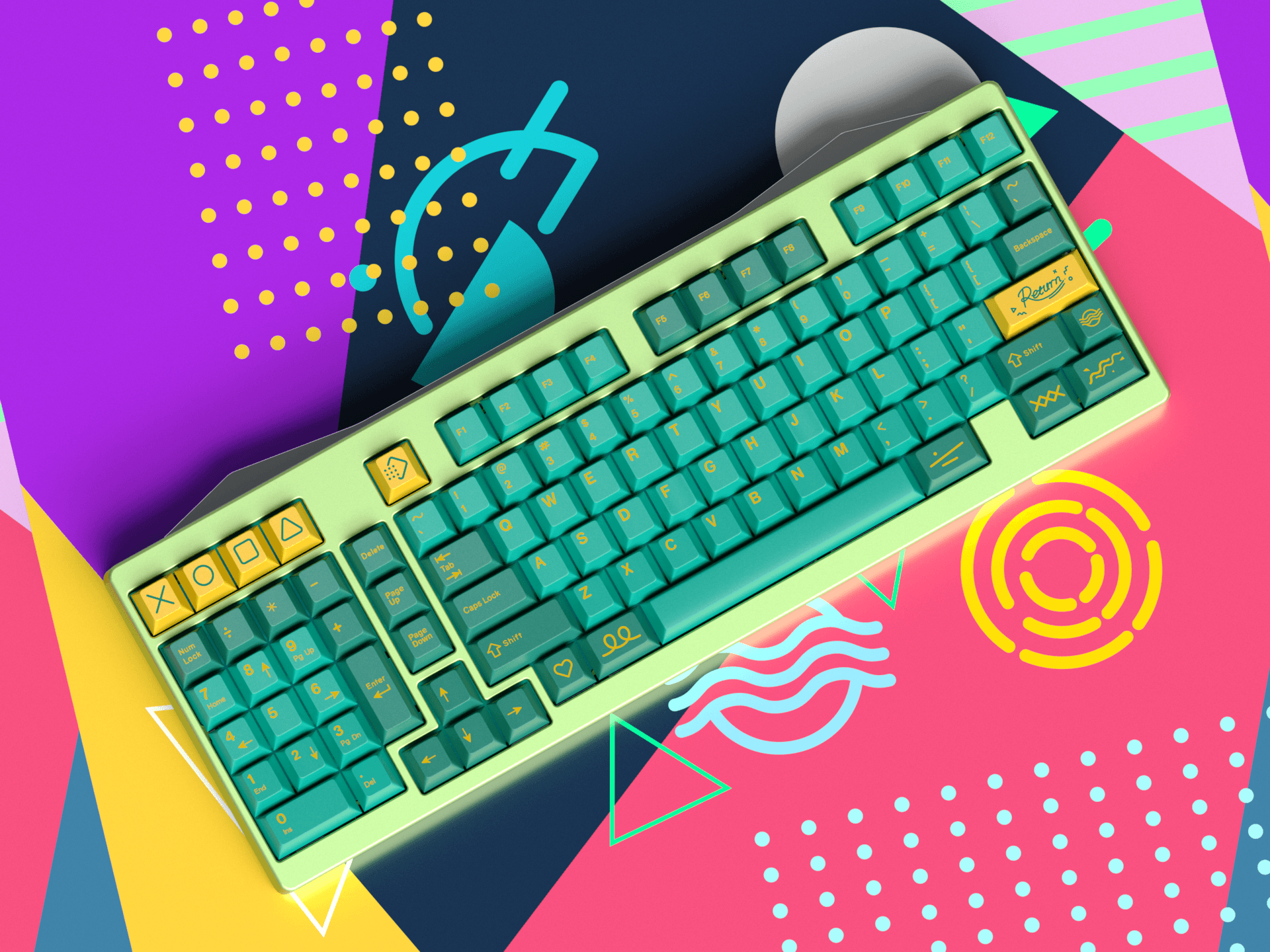 GMK Baltic and Gateron x Baltic Ink v2 switch (GB closed) image 14