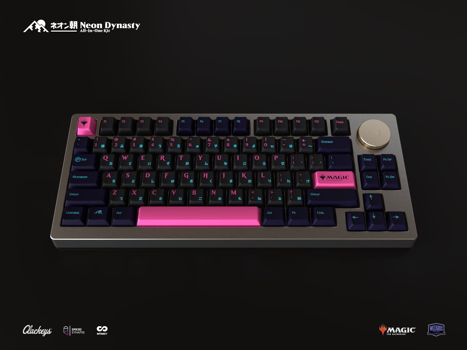 IFK Neon Dynasty - Official Magic The Gathering Keycap Set: 100% Delivered image 6