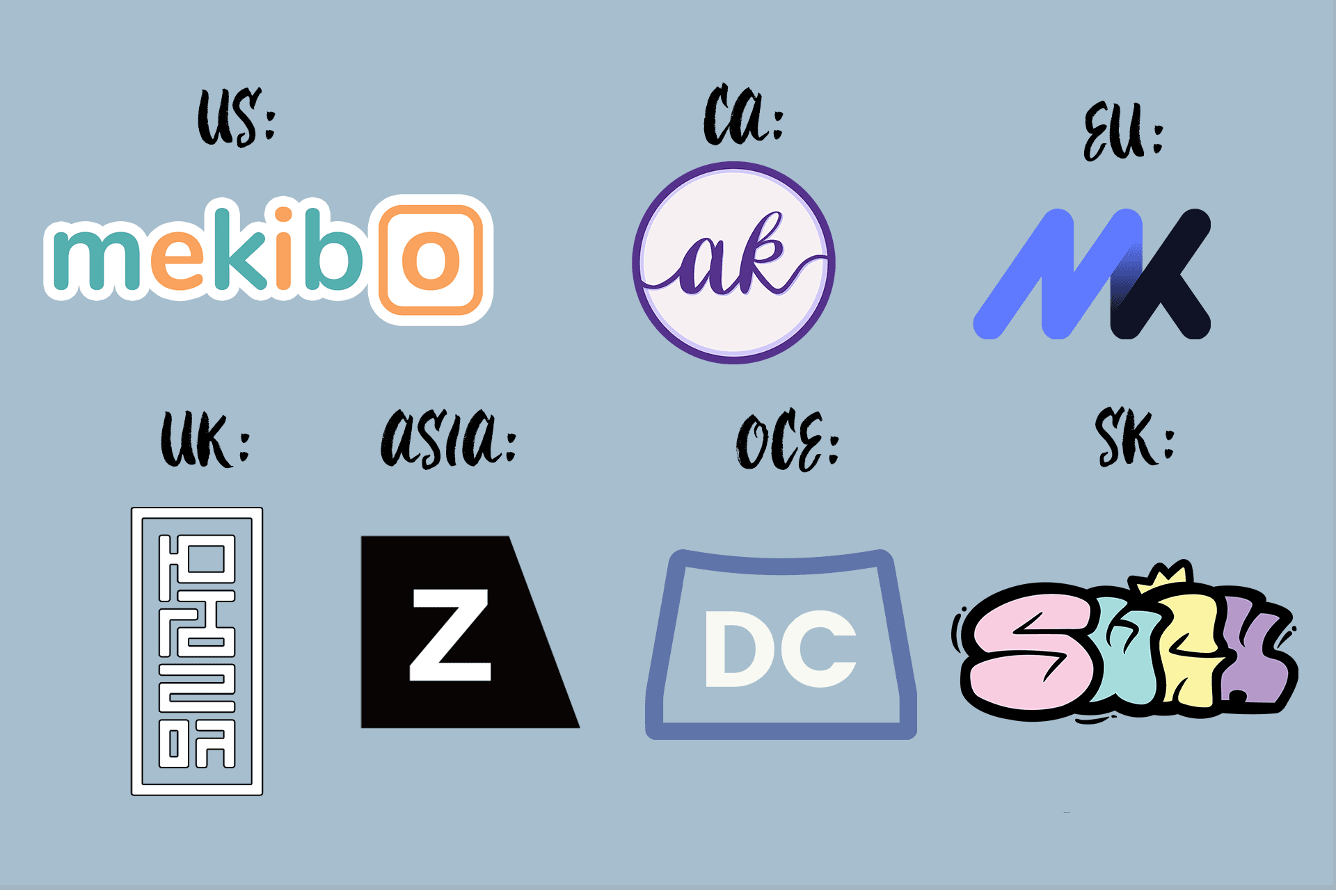 GMK Evil Eye // GROUP BUY COMPLETE // Deskmats Shipping 🧿 image 5