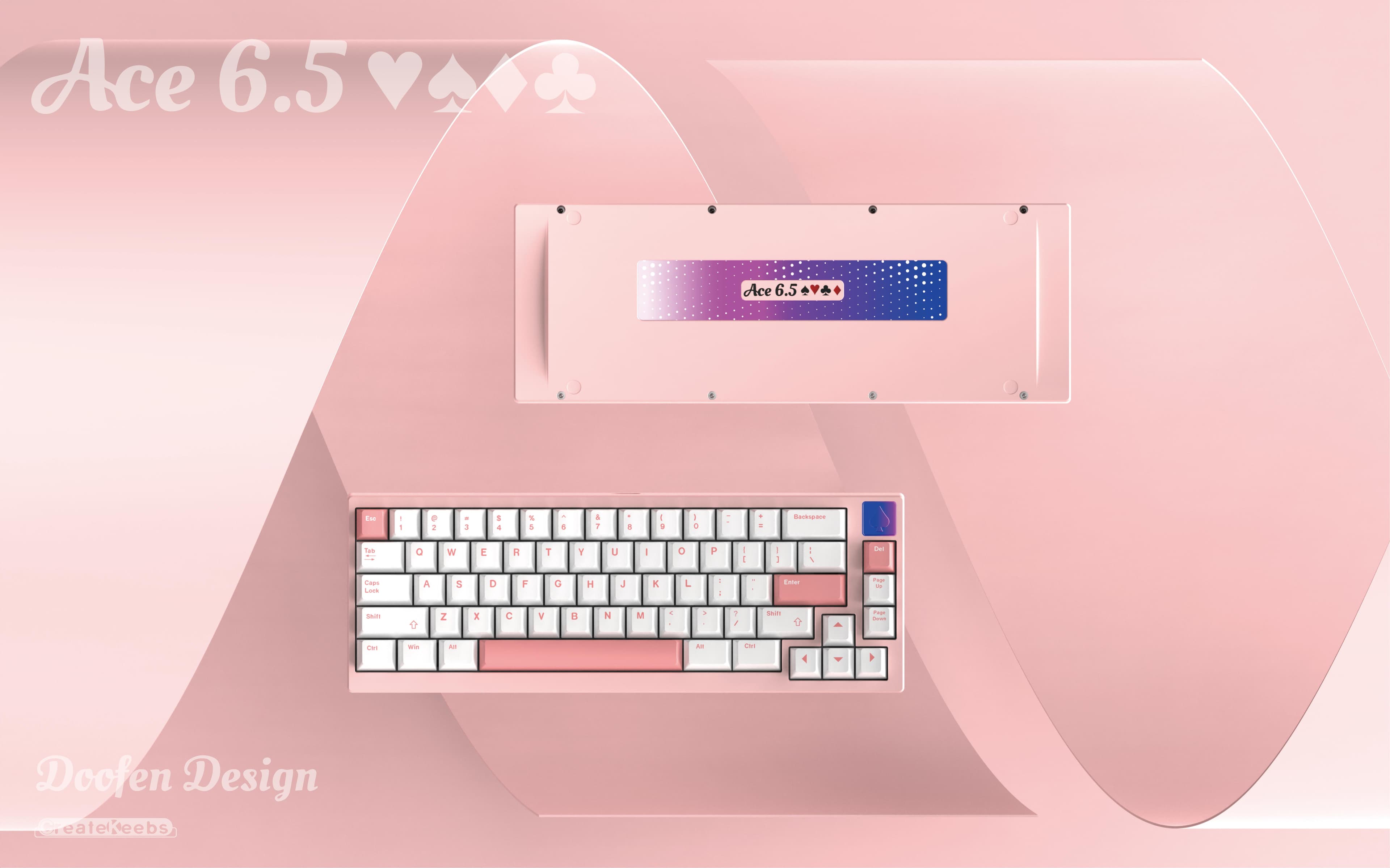 Ace6.5--65% Keyboard,Ceatekeebs 2023 new work image 8