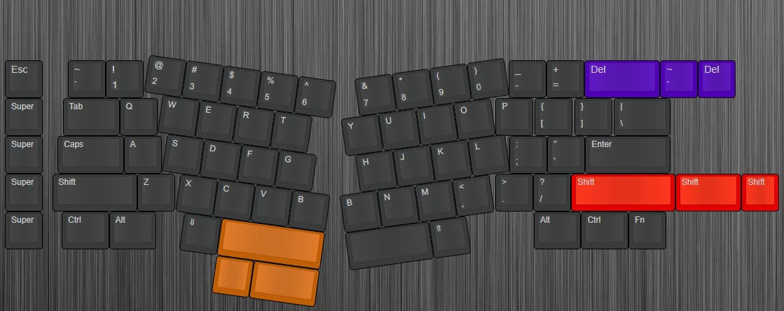 Slice and Slice RGB, Split Alice Keyboards. GB Closed image 2