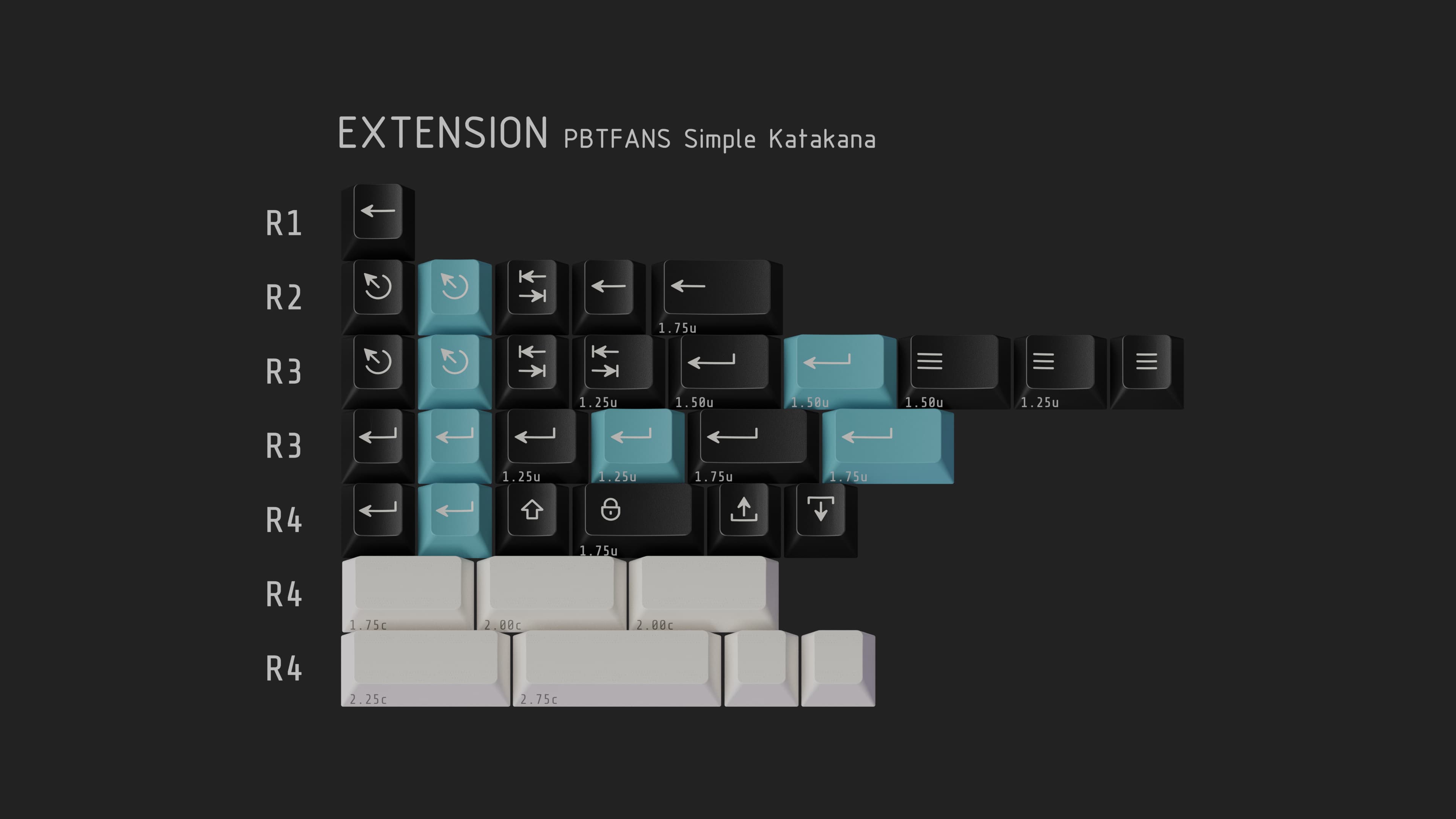 PBTfans Simple Katakana image 7