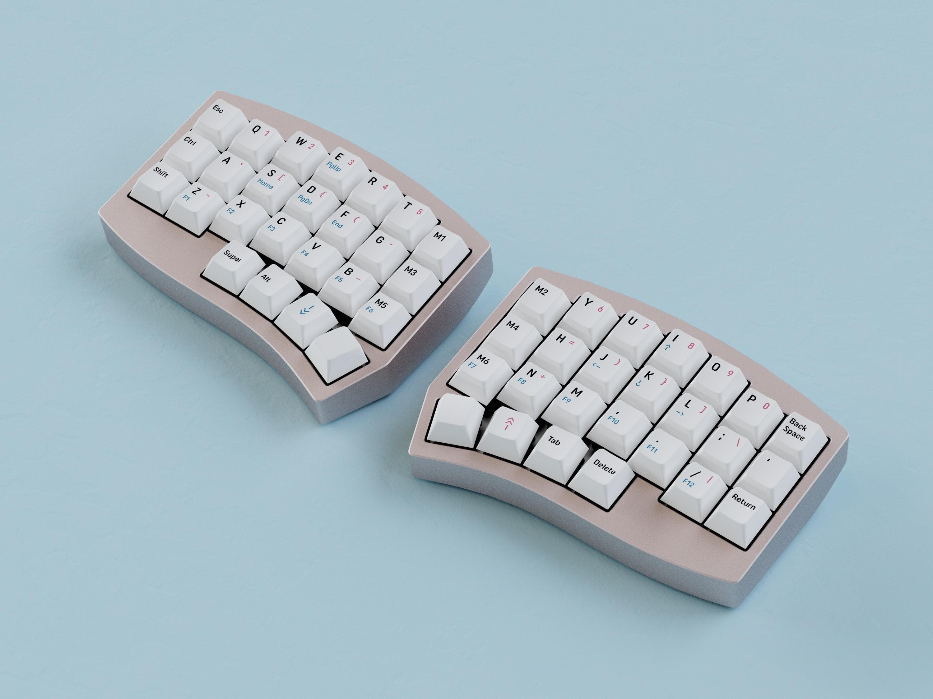 Altair and Altair-X - Split ergonomic keyboard | GB Closed image 12