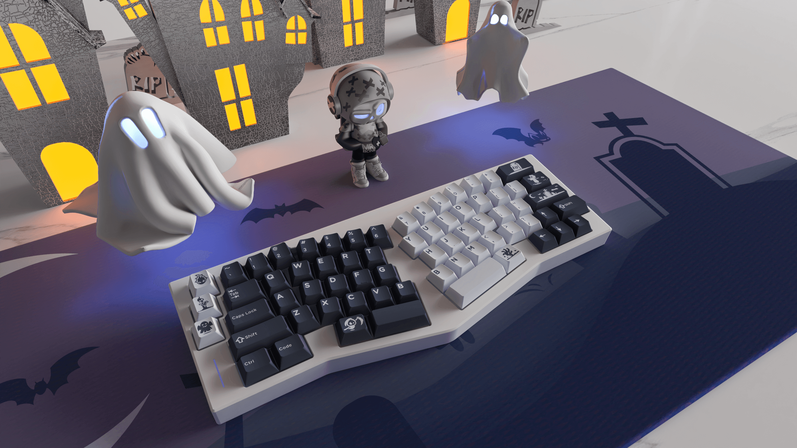 DMK x ZERO-G SUTDIO MIDNIGHT Themed Keycap，Three days until the end of GB! image 23