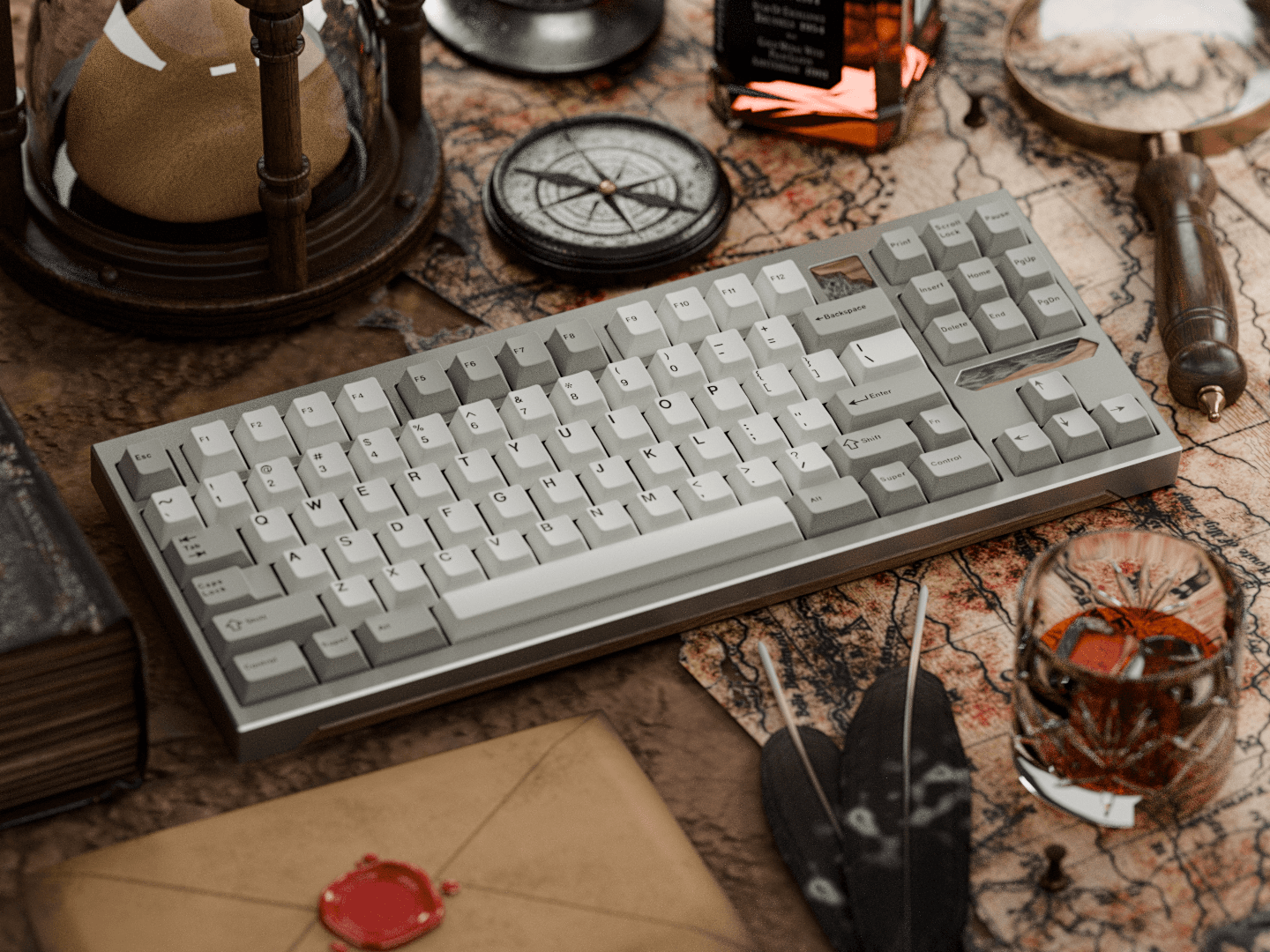 FRΛGMENT TKL - Artisan Resin Accents, 11,000 Configurations image 17