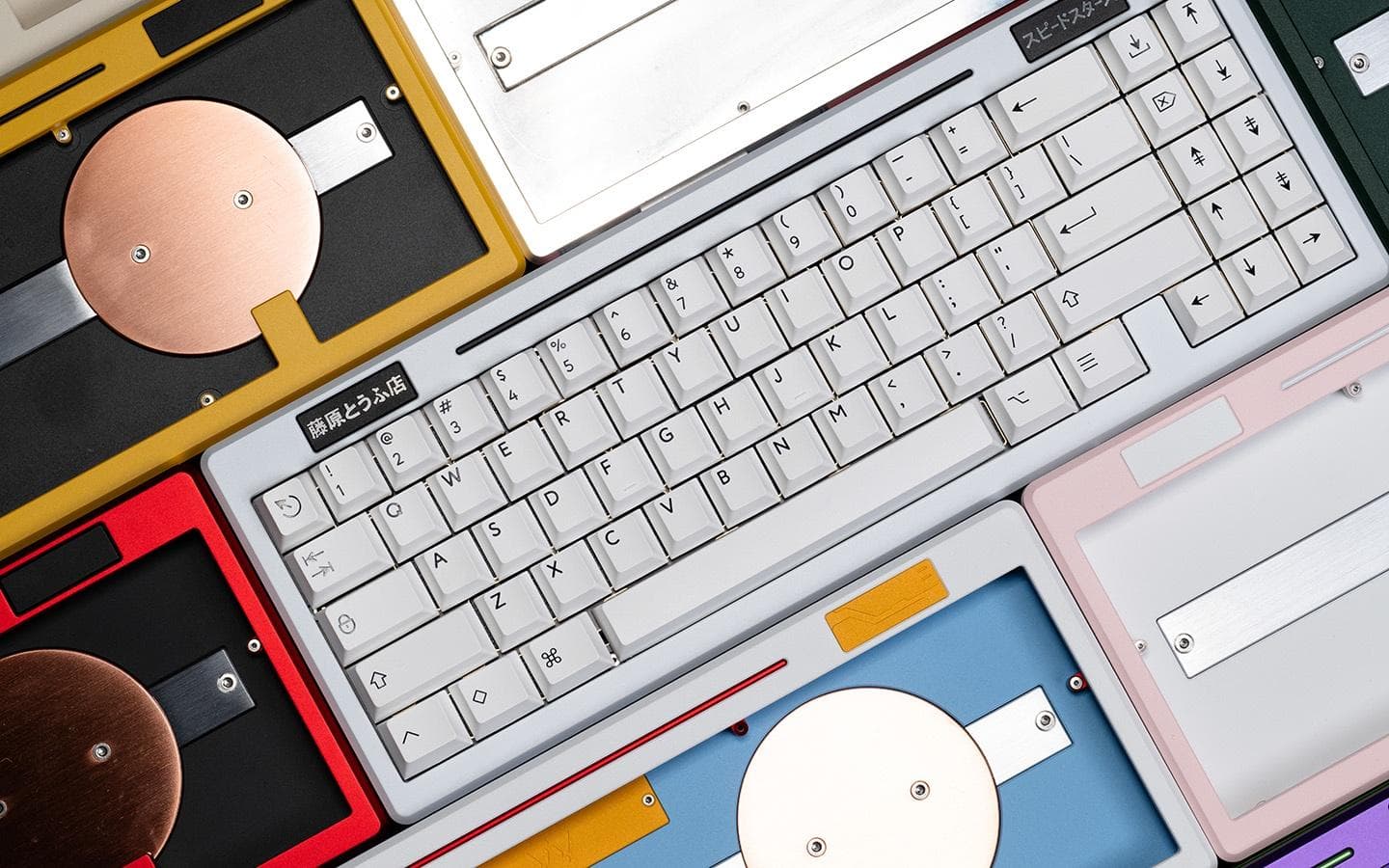 [GB completed] W70 | A keyboard with car tail light image 39