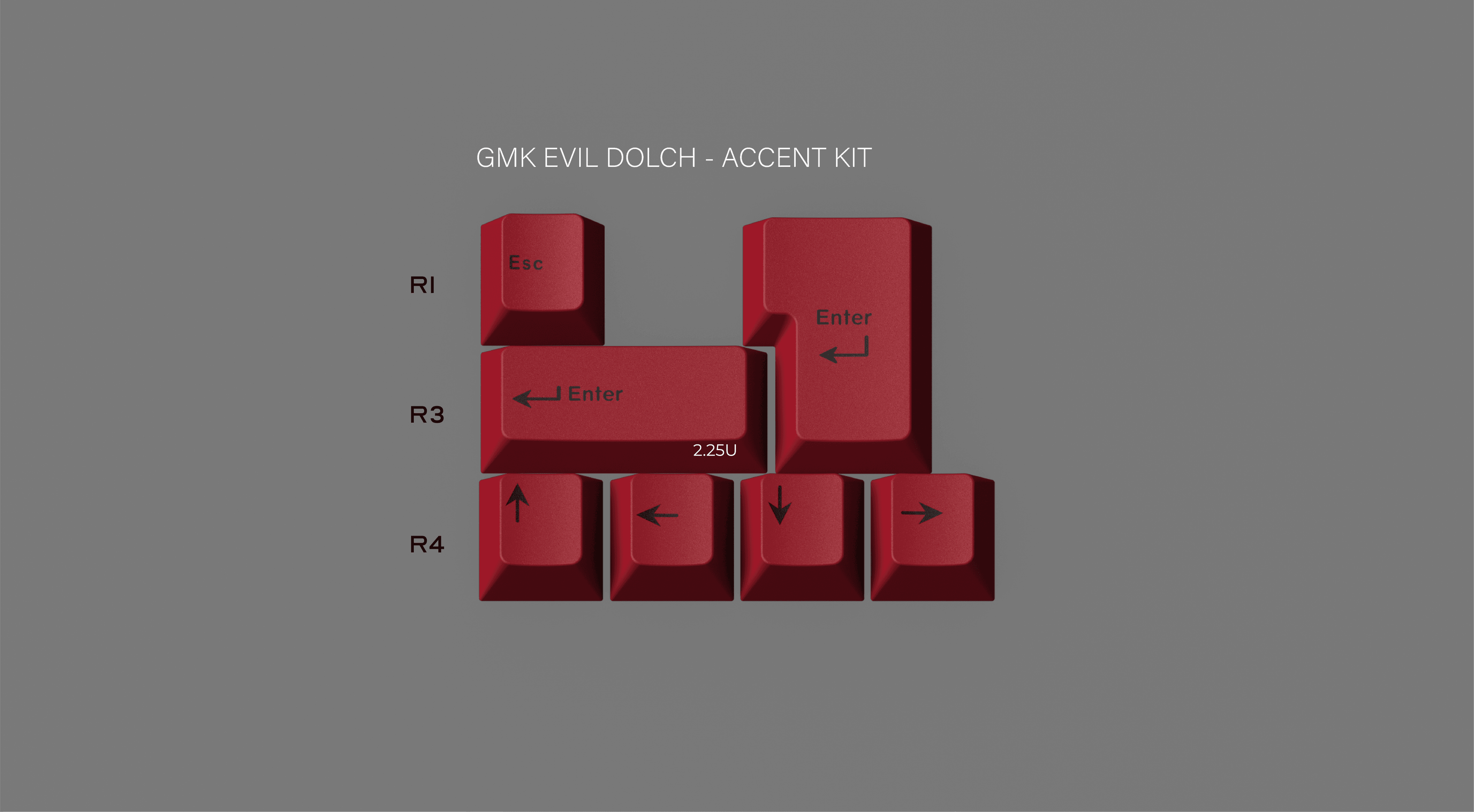 GMK Evil Dolch - The Split / 60% BASE KIT STARTS AT 39USD image 13