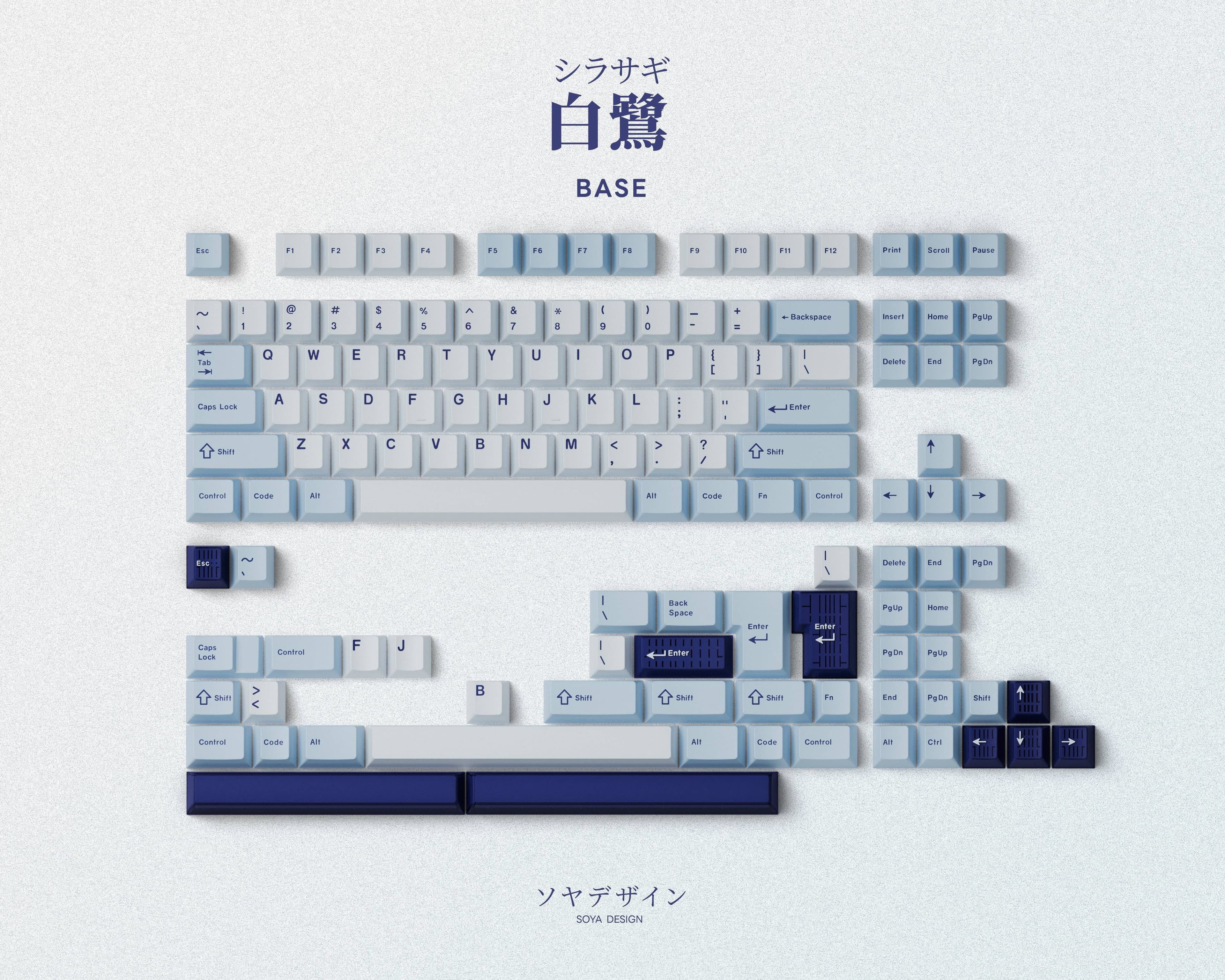 KeyKobo Shirasagi R2 Keycaps image 6