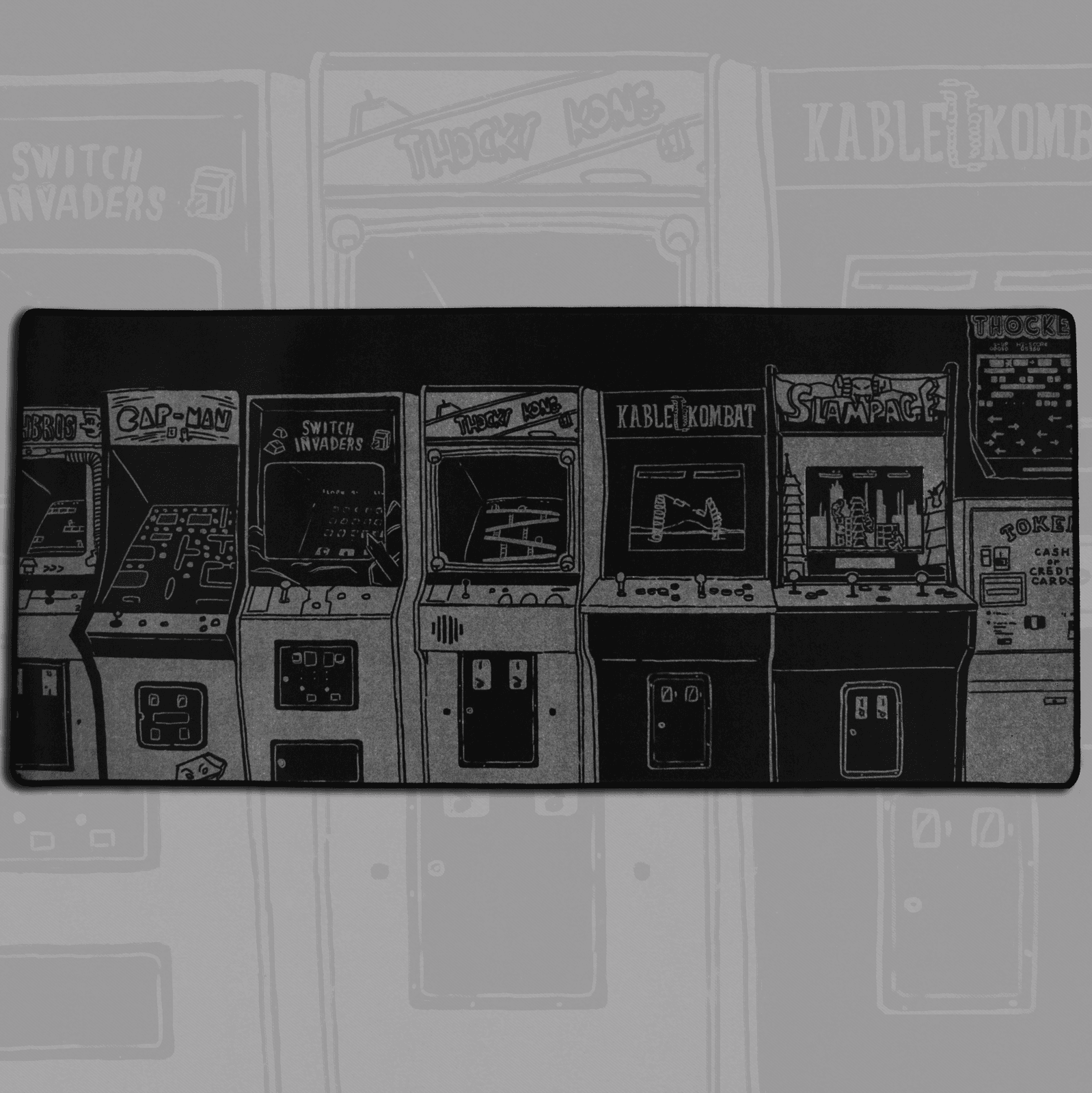 Mechade // Arcade Themed Desk Mats // GB CLOSED image 4