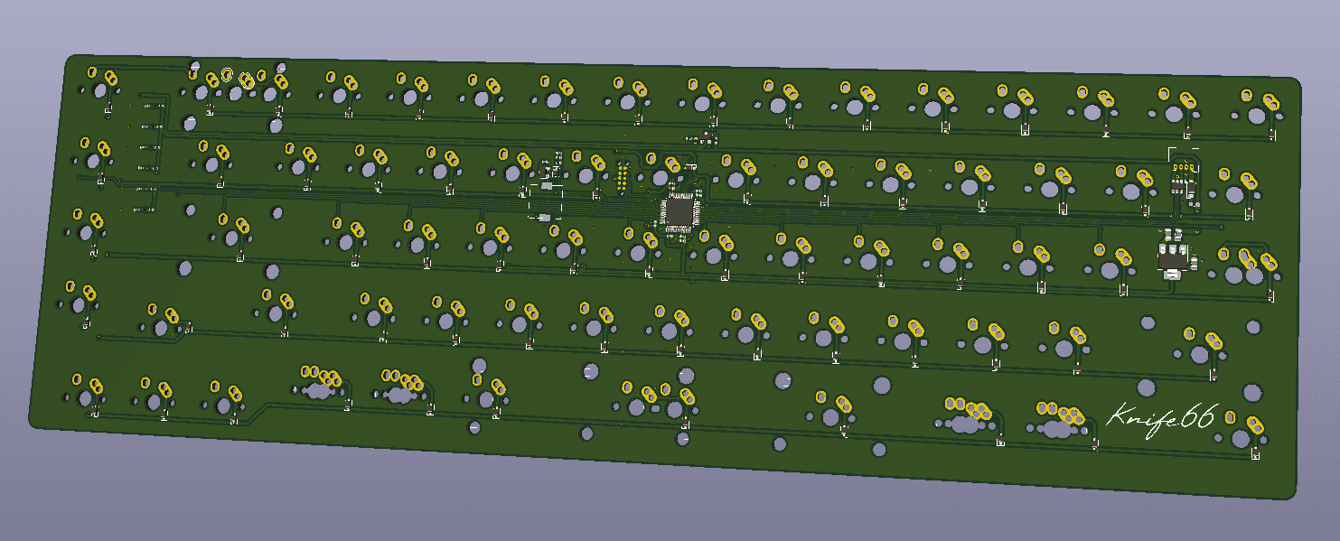 CA66 replacement PCB - finished