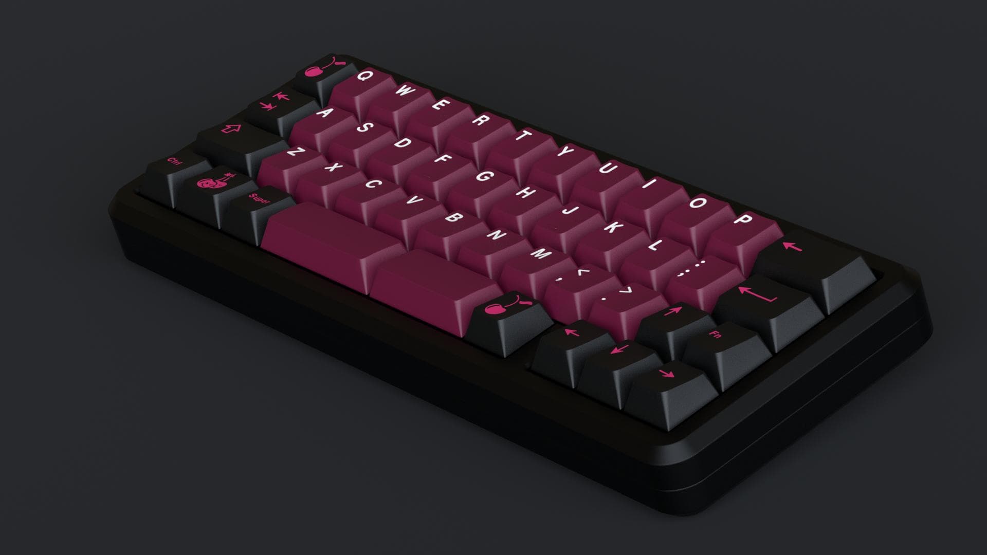 GMK Black Cherry | CN AND SEA VENDOR ADDED!, Deskmat Design Changed image 16