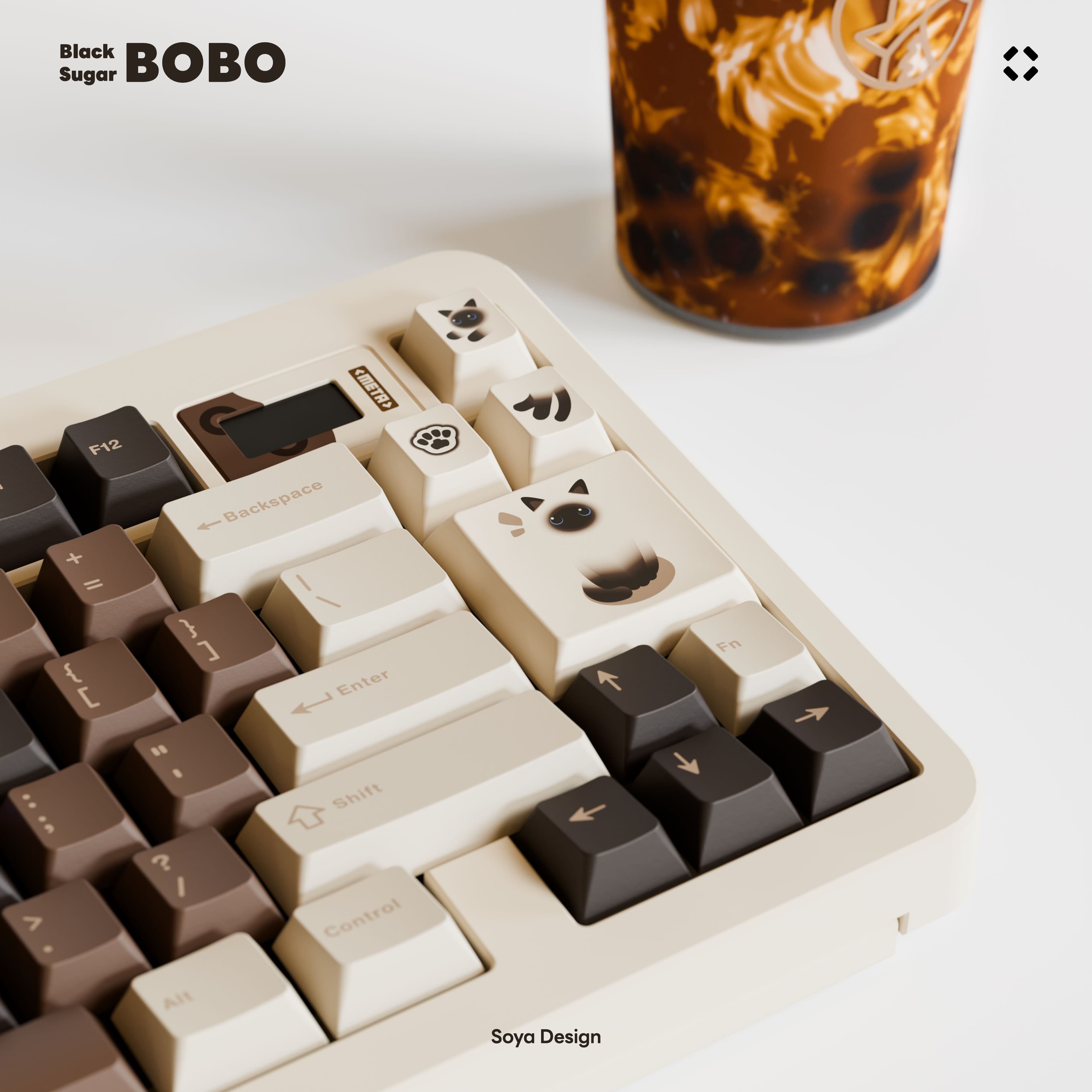 TUTKEYS Black Sugar Bobo Keycaps image 38