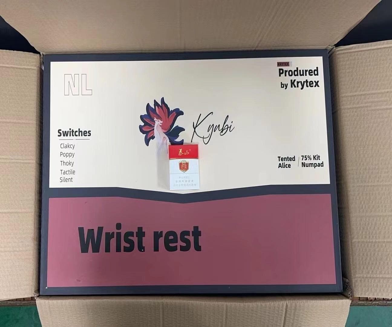 Kyūbi Keyboard Kit / Stock Sales Start and GB later image 40