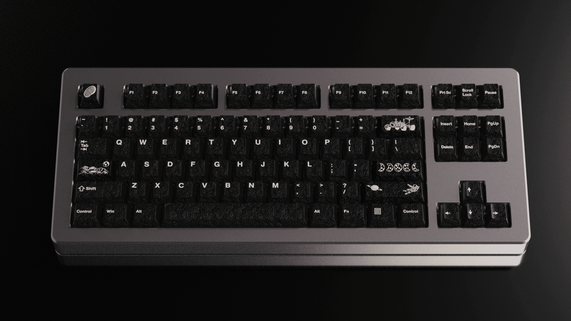 Awekeys Moon Landing - Stonelike Metal Keycap Set - Sound Test Updated image 8