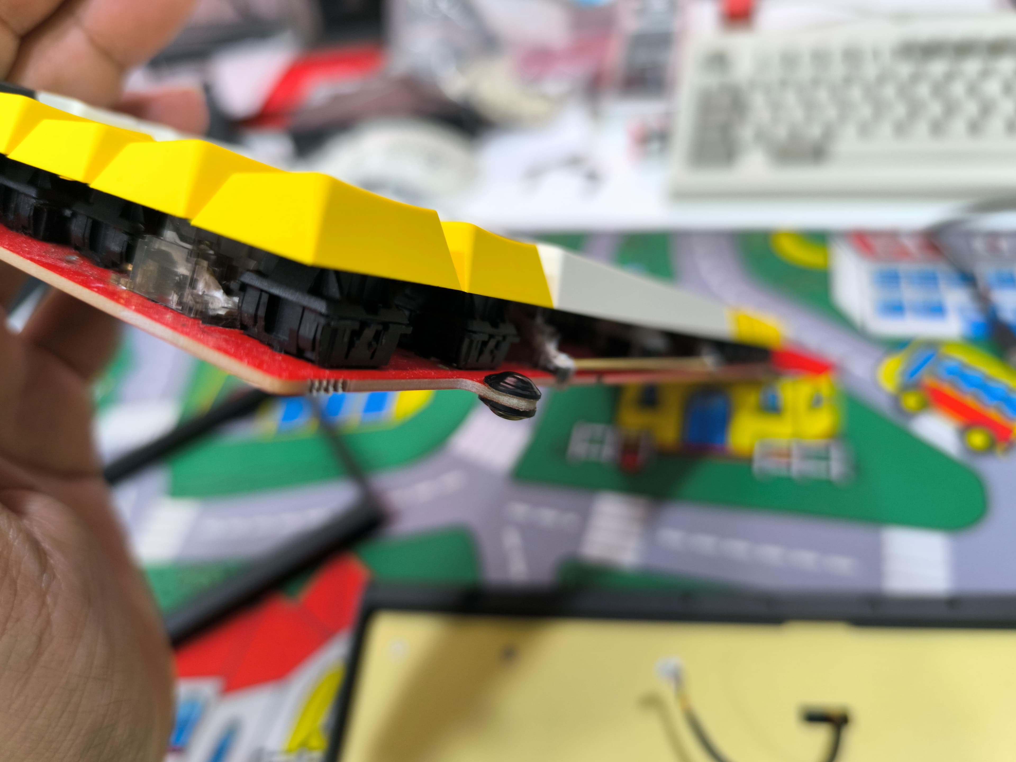 The Wolf King - Plateless 65% with 6U Bottom Support image 5