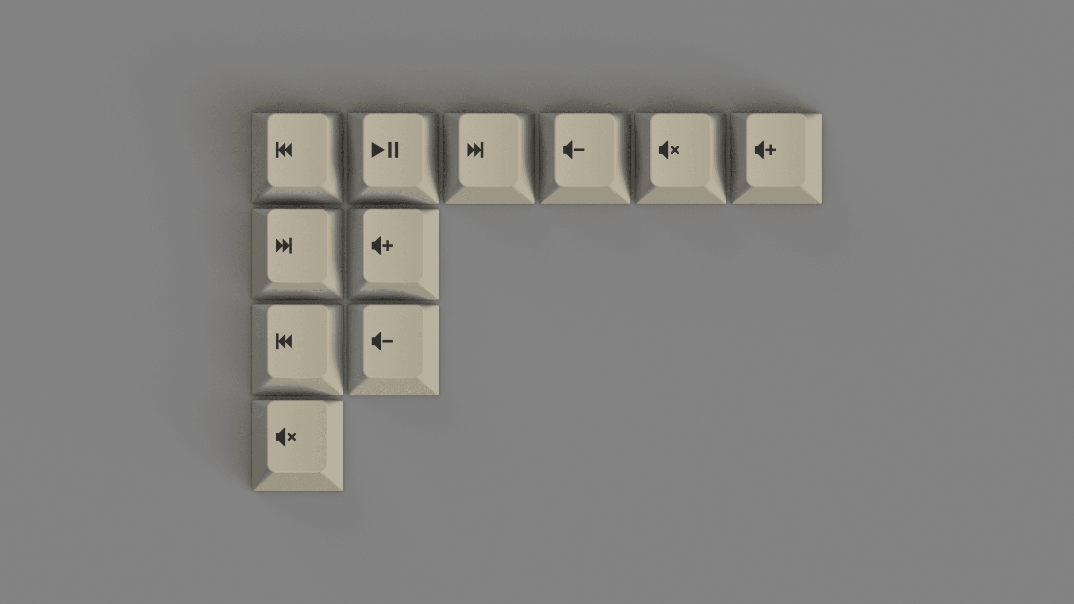 GMK Media Keys (WoB & Minimal) image 9