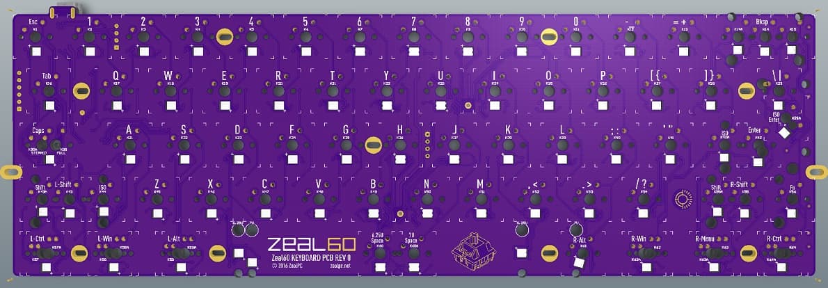 R7 Tealios/Zealios/Zeal60/Zeal Stabilizers/Zealencios (Complete) image 3