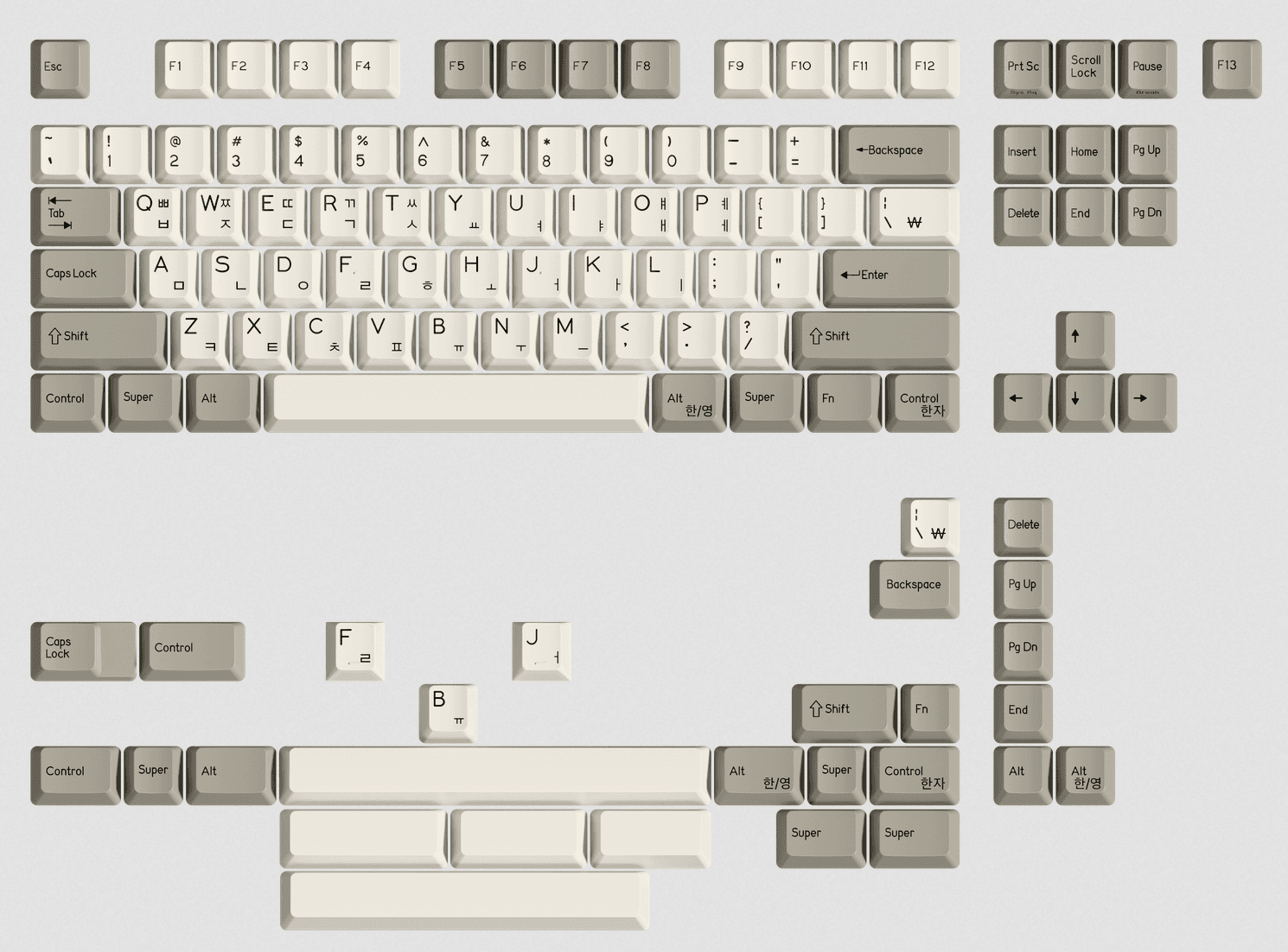 DCS Hangul PBT | GB SOON! (MARCH 20 - APRIL 3)