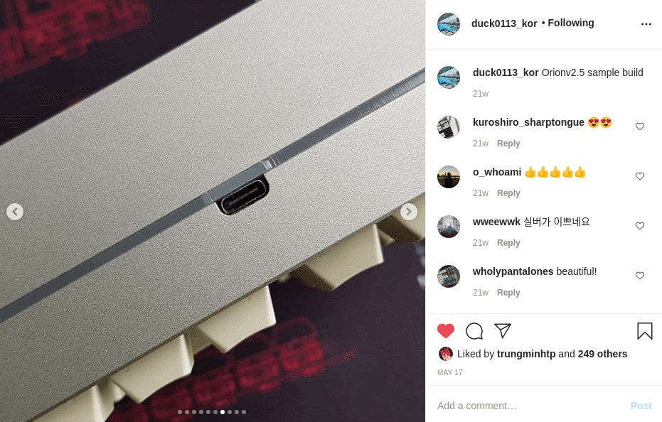 Duck Orion V2.5 TKL Kustom Keyboard [ALL SHIPPED] image 8